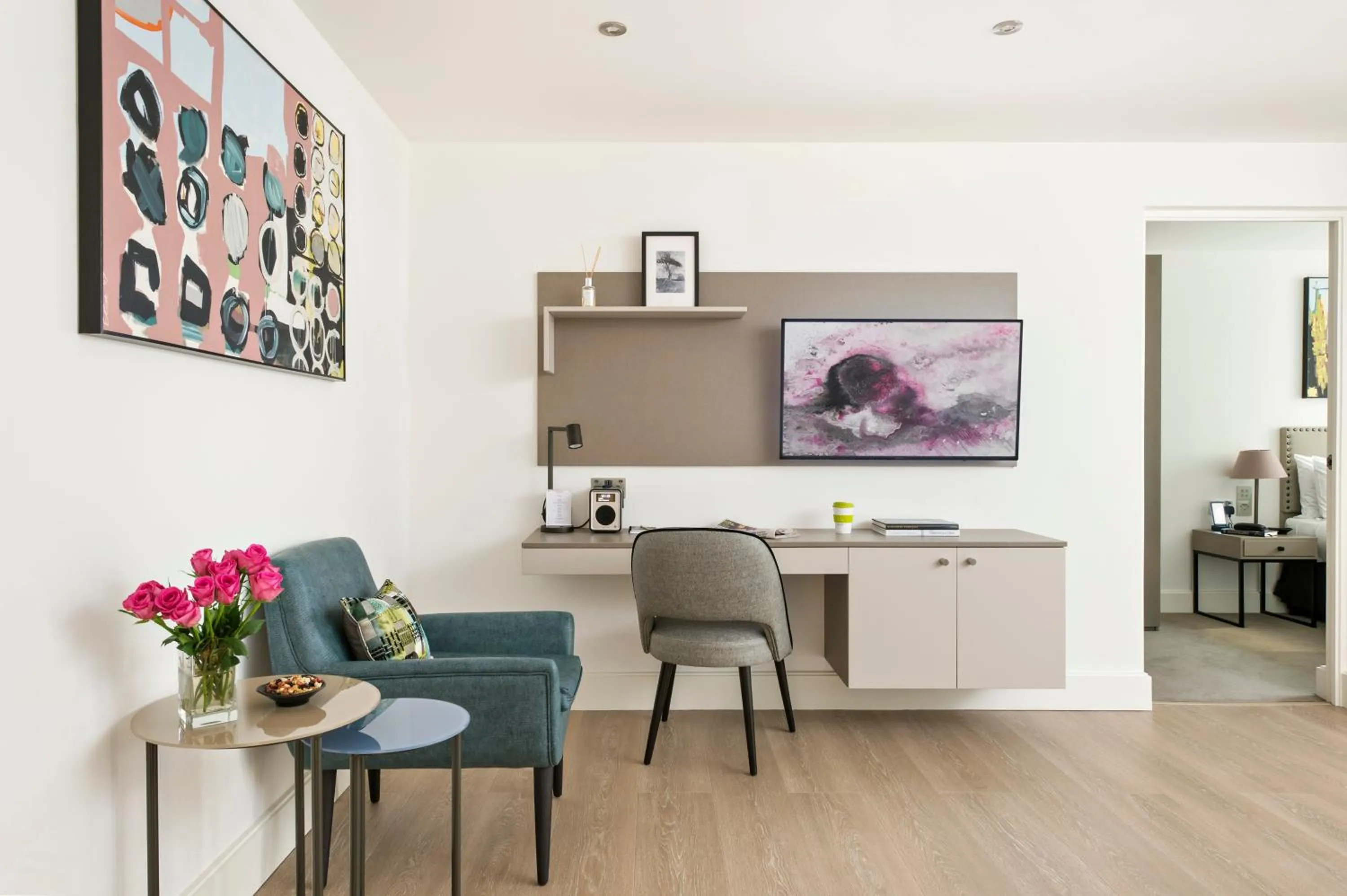 Living room in The Chronicle by Supercity Aparthotels