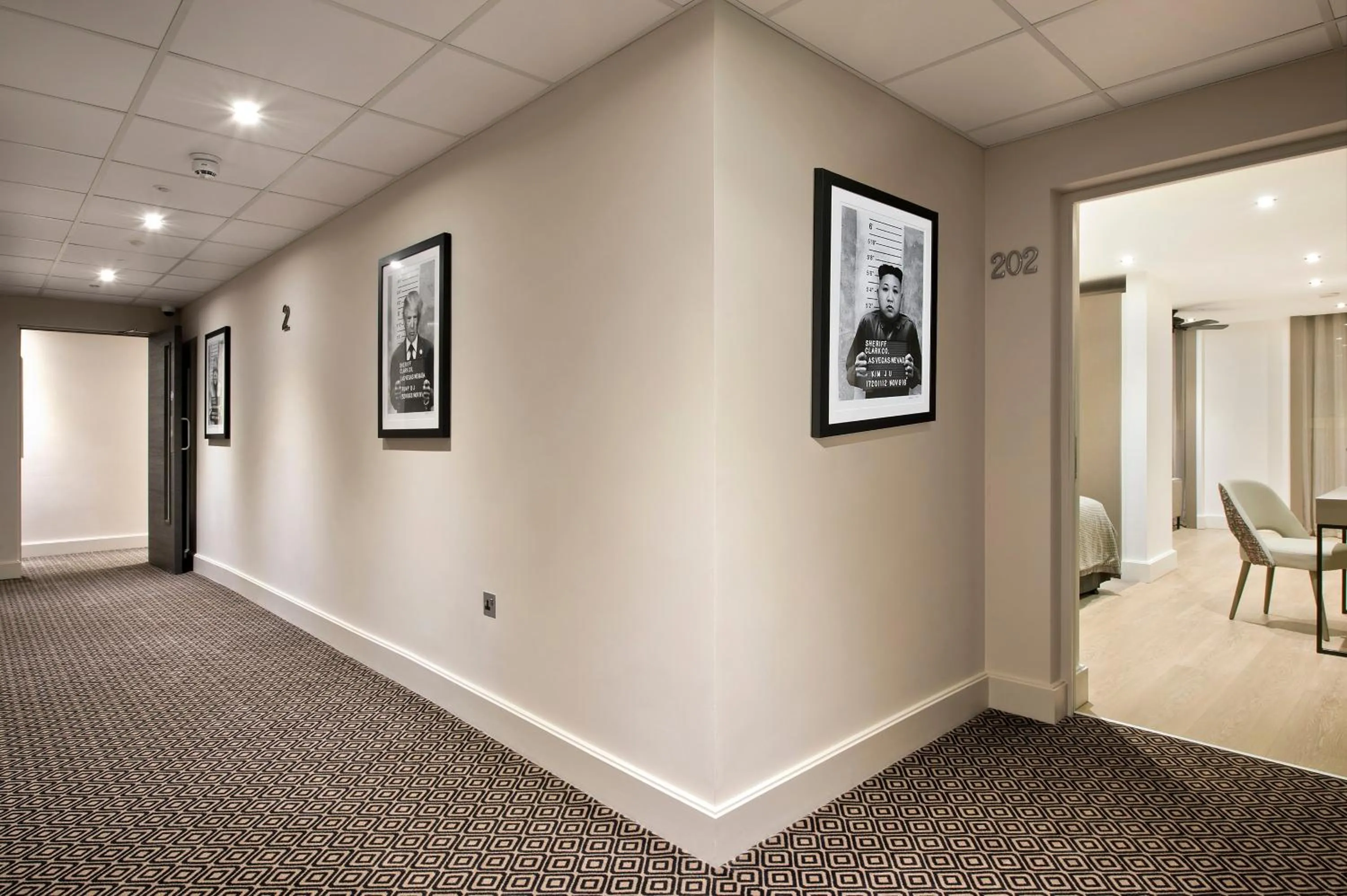 Decorative detail in The Chronicle by Supercity Aparthotels