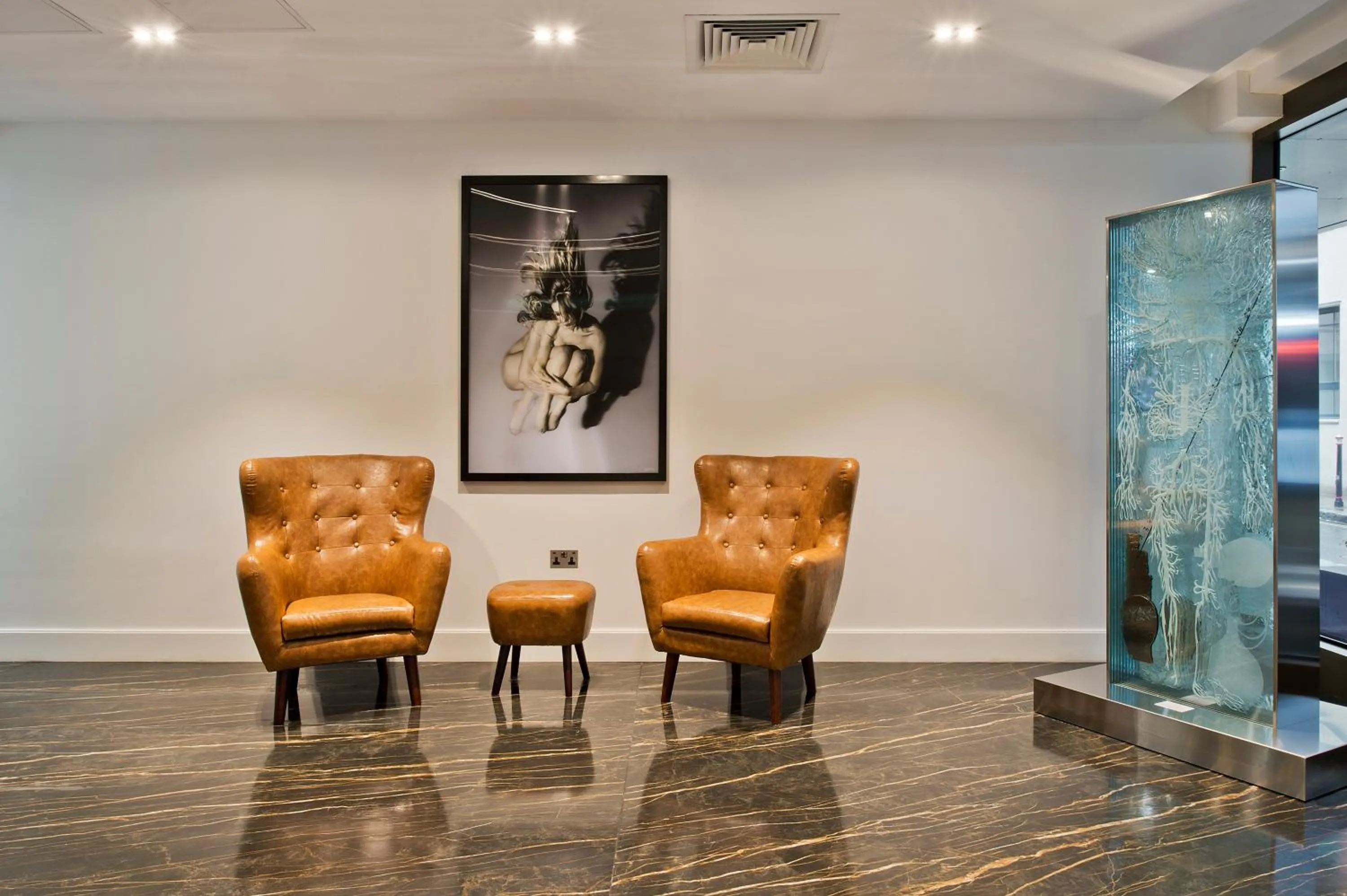 Lobby or reception in The Chronicle by Supercity Aparthotels