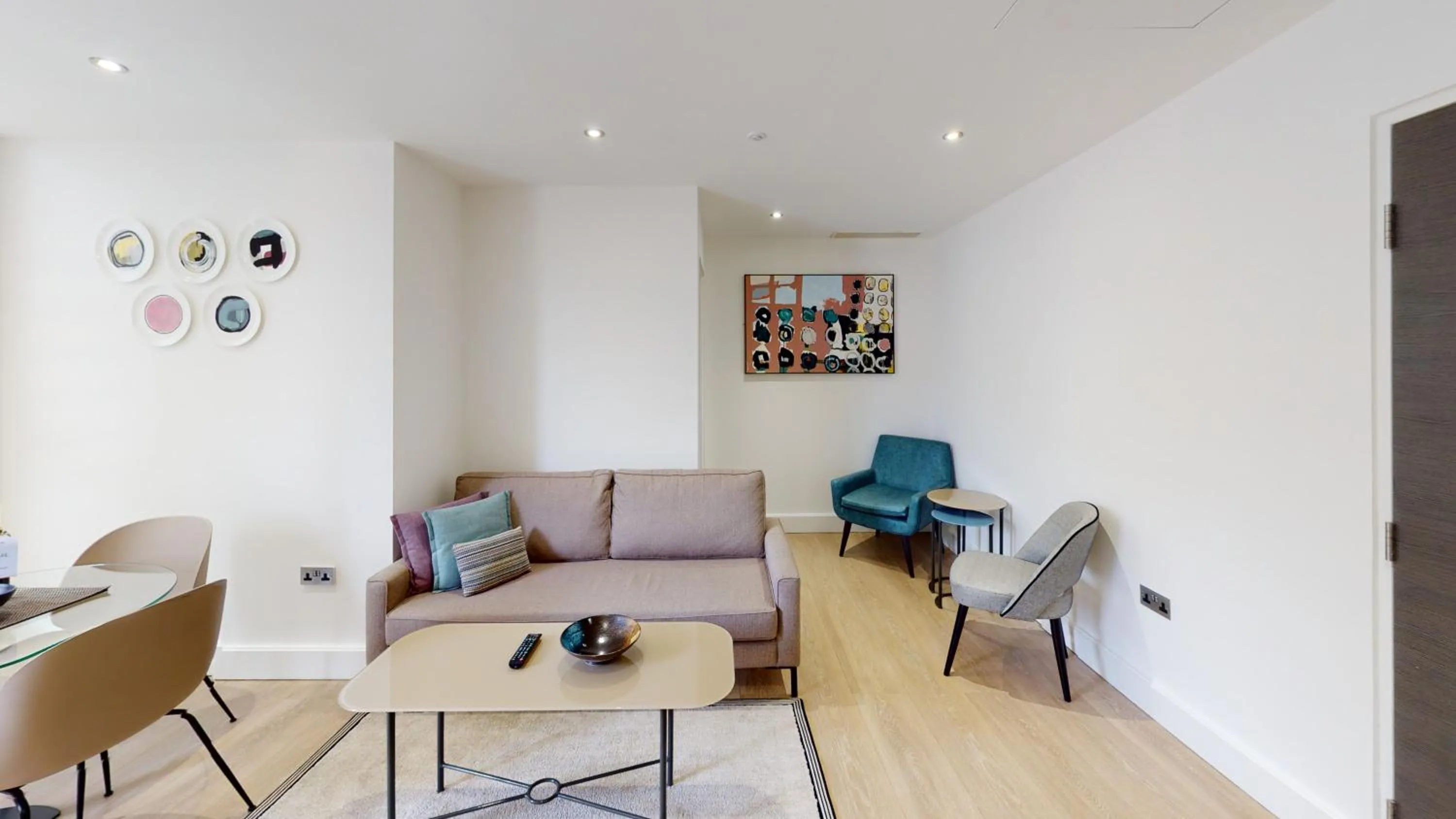 Seating area in The Chronicle by Supercity Aparthotels