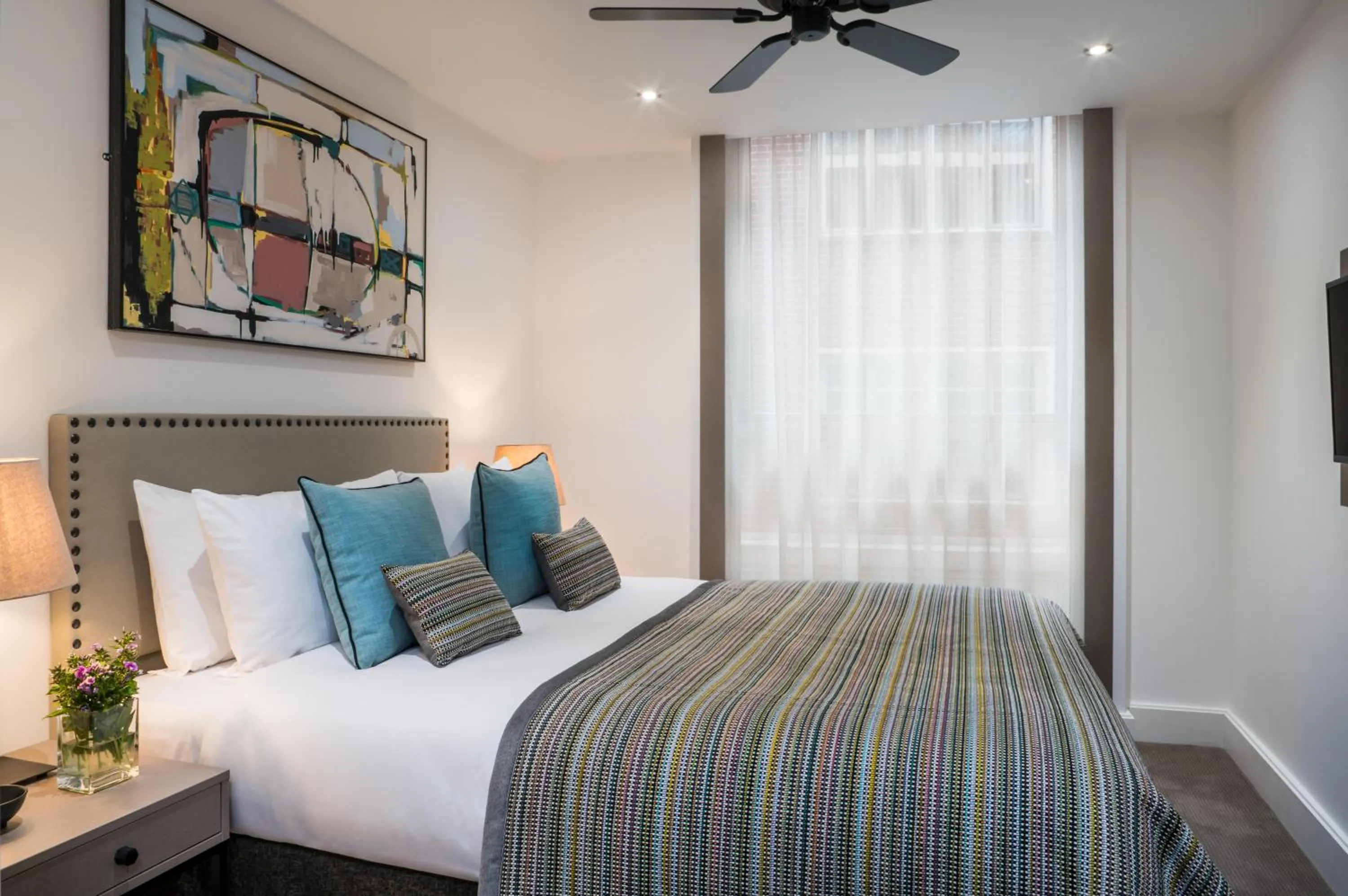 Bedroom, Bed in The Chronicle by Supercity Aparthotels