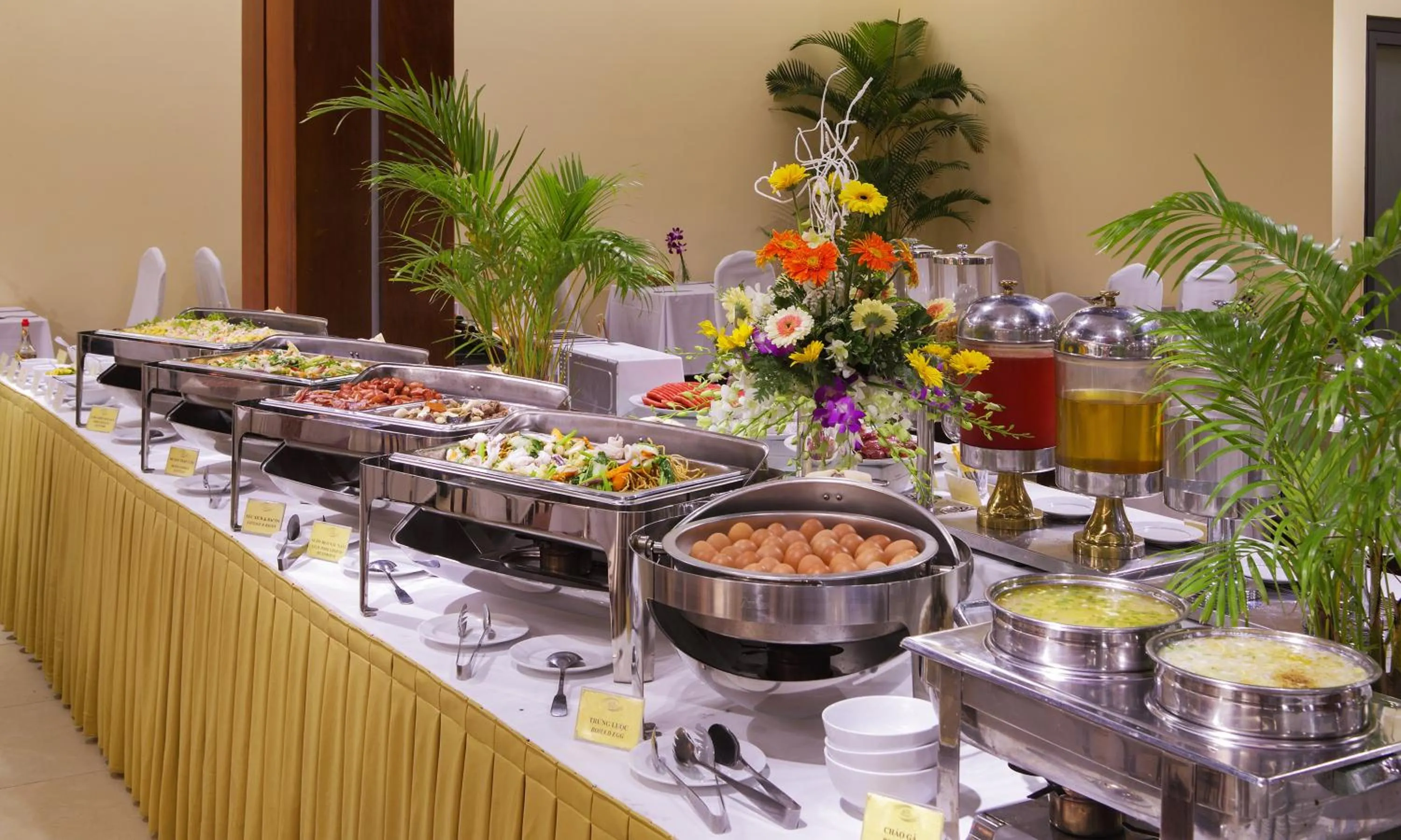 Breakfast in Kim Hoa Resort