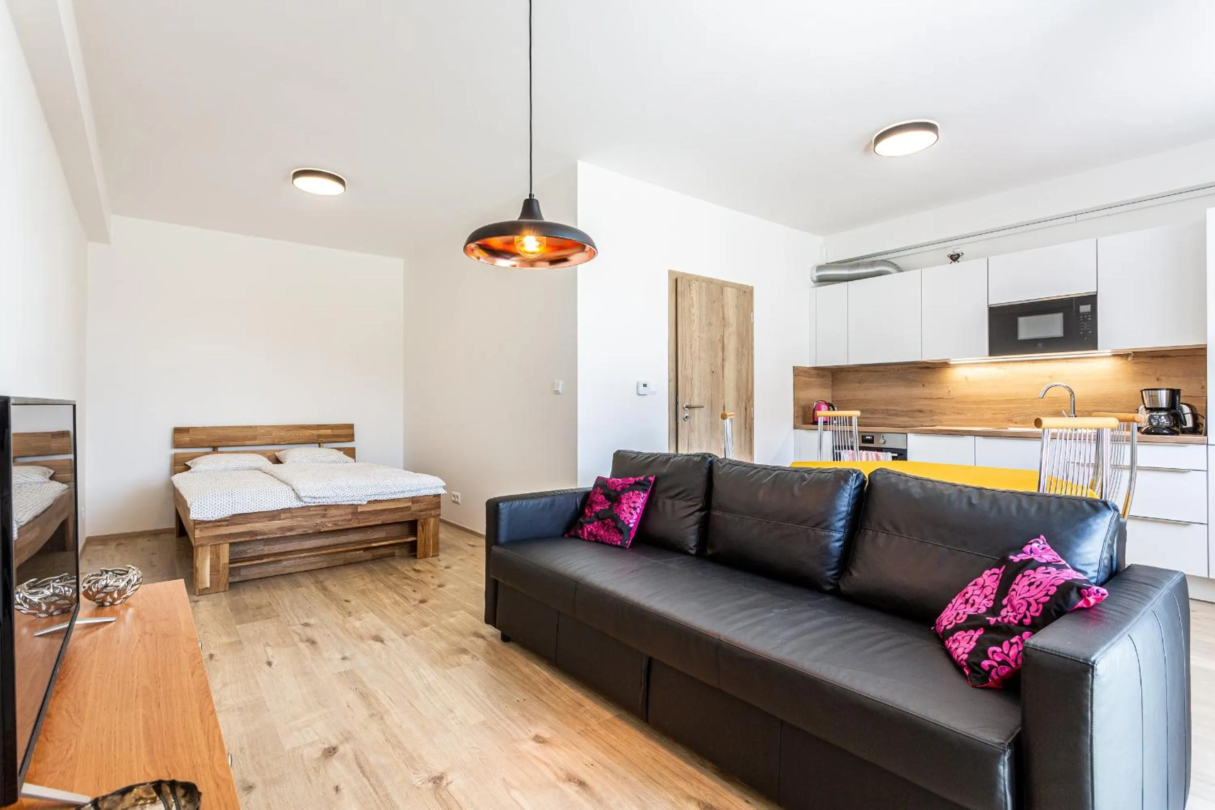 Bed in Aparthotel Klínovec Views