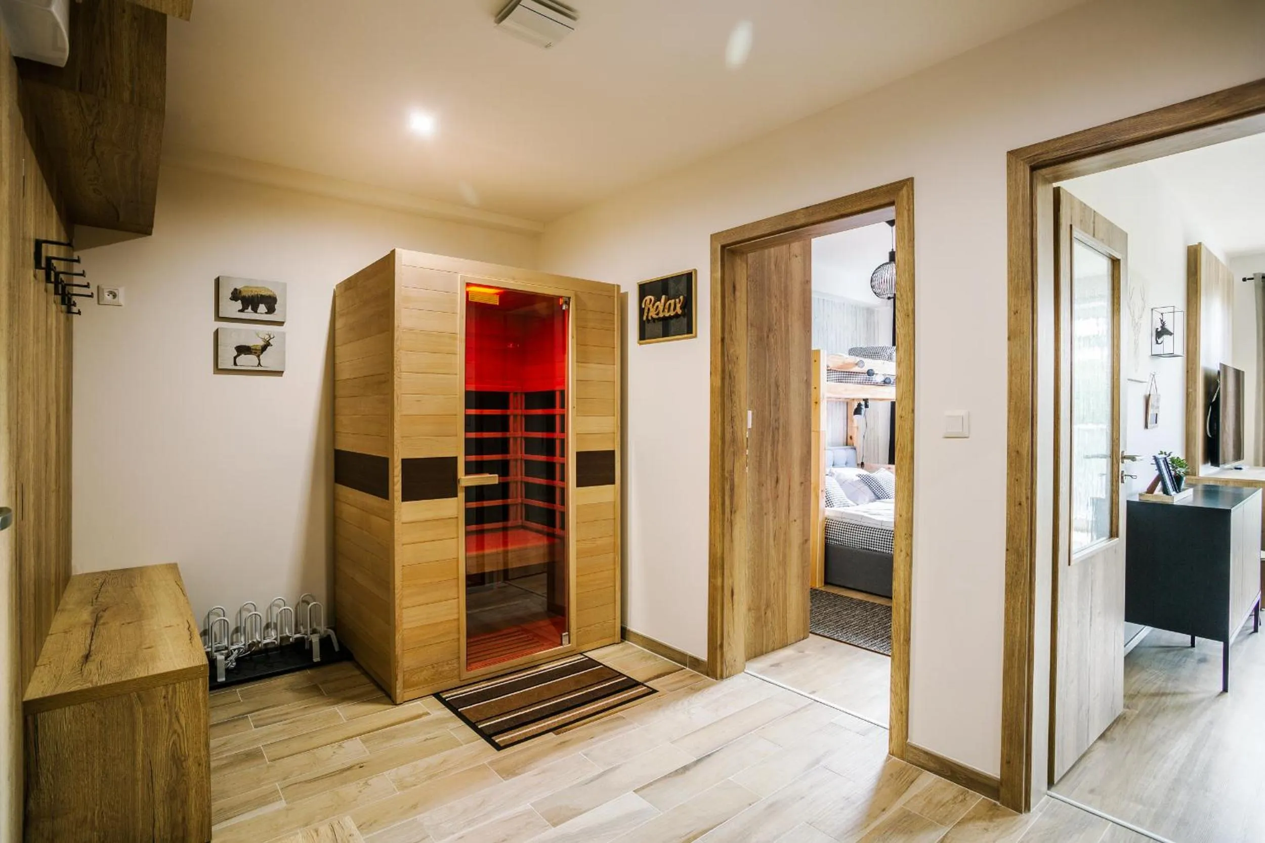 Bed in Aparthotel Klínovec Views