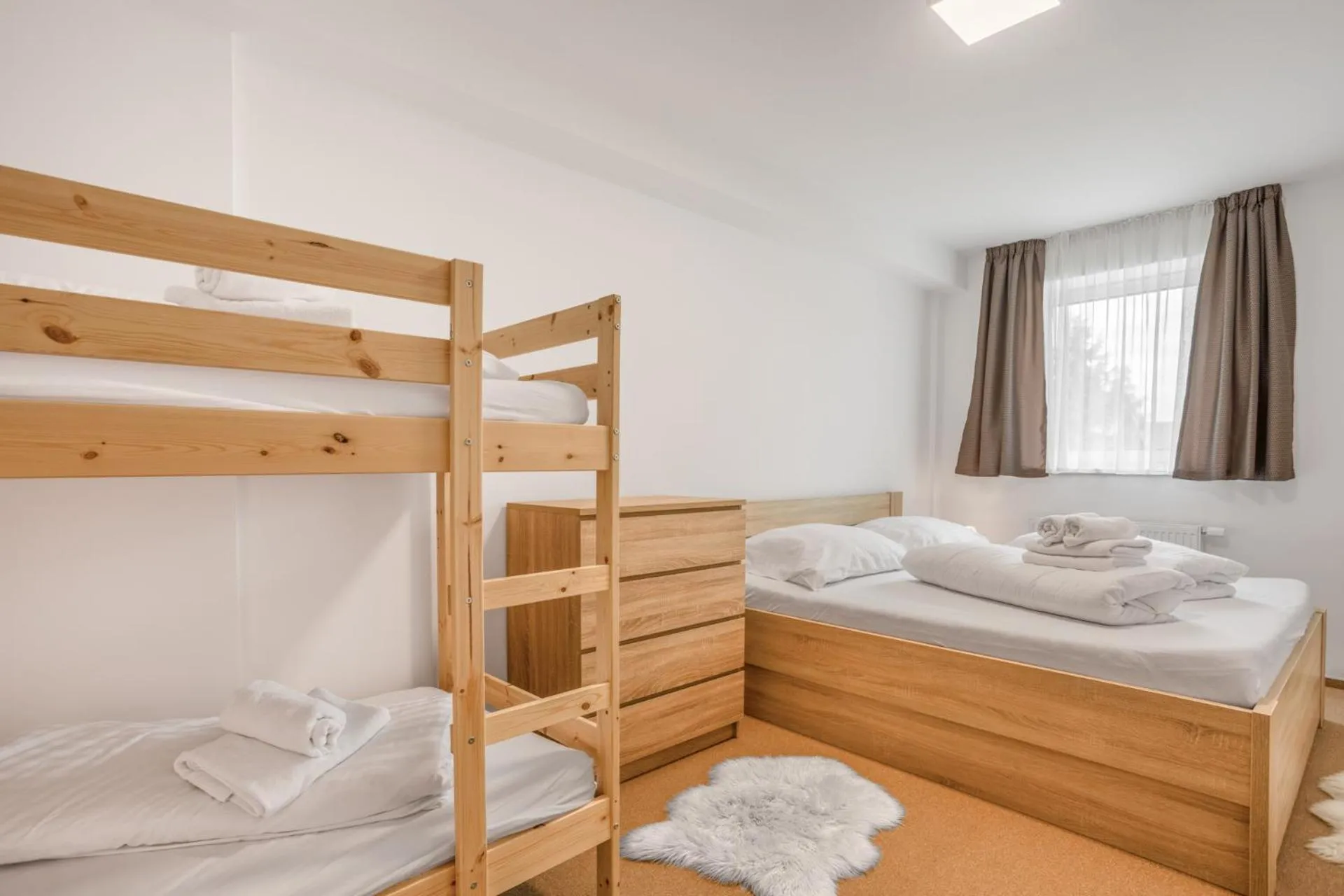 Bed in Aparthotel Klínovec Views