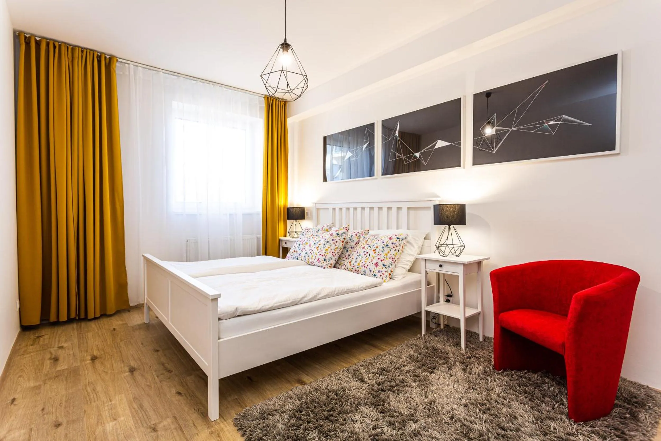 Bedroom, Bed in Aparthotel Klínovec Views