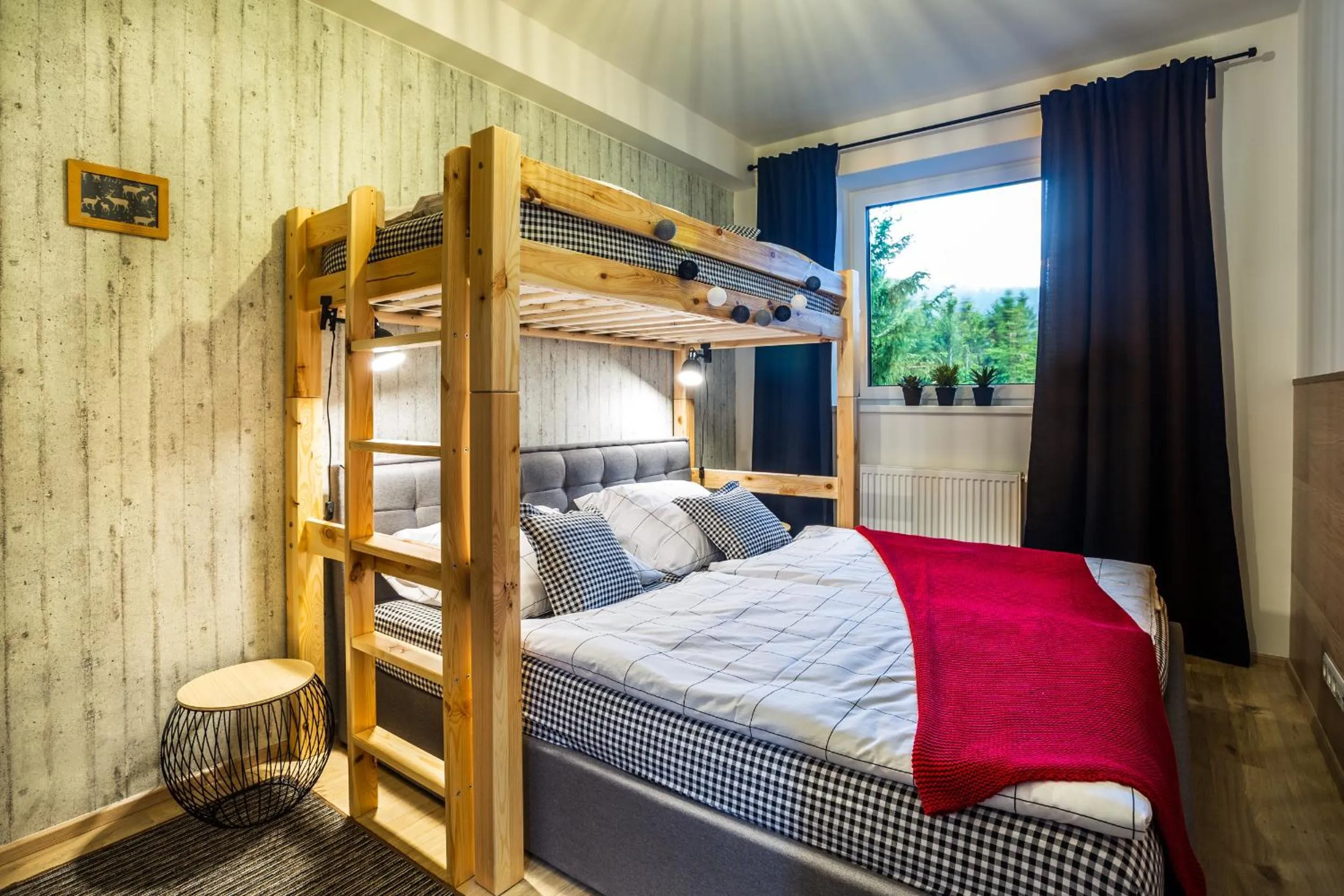 Bed in Aparthotel Klínovec Views