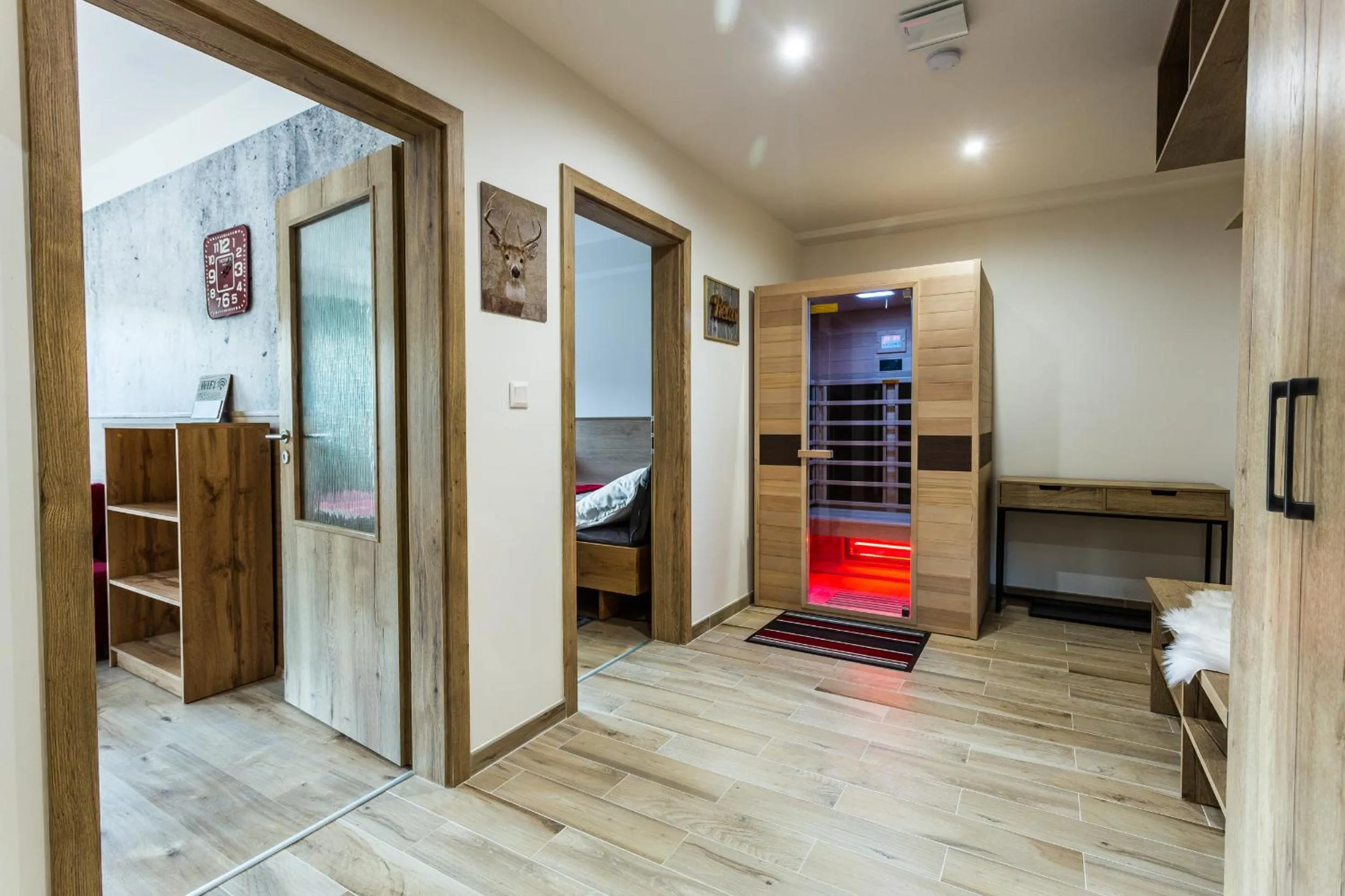 Bed in Aparthotel Klínovec Views