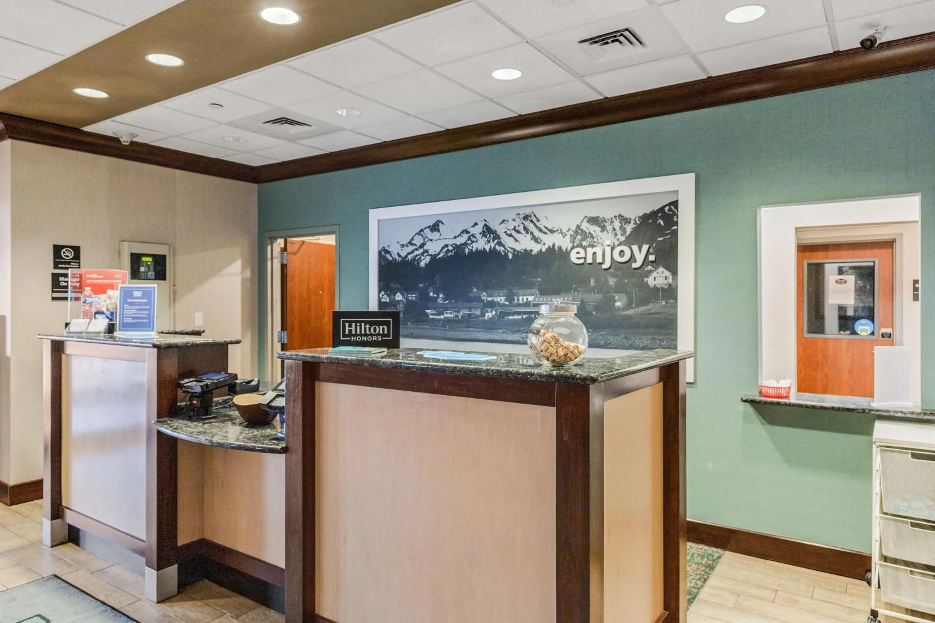 Lobby or reception in Hampton Inn & Suites Colorado Springs-Air Force Academy/I-25 North