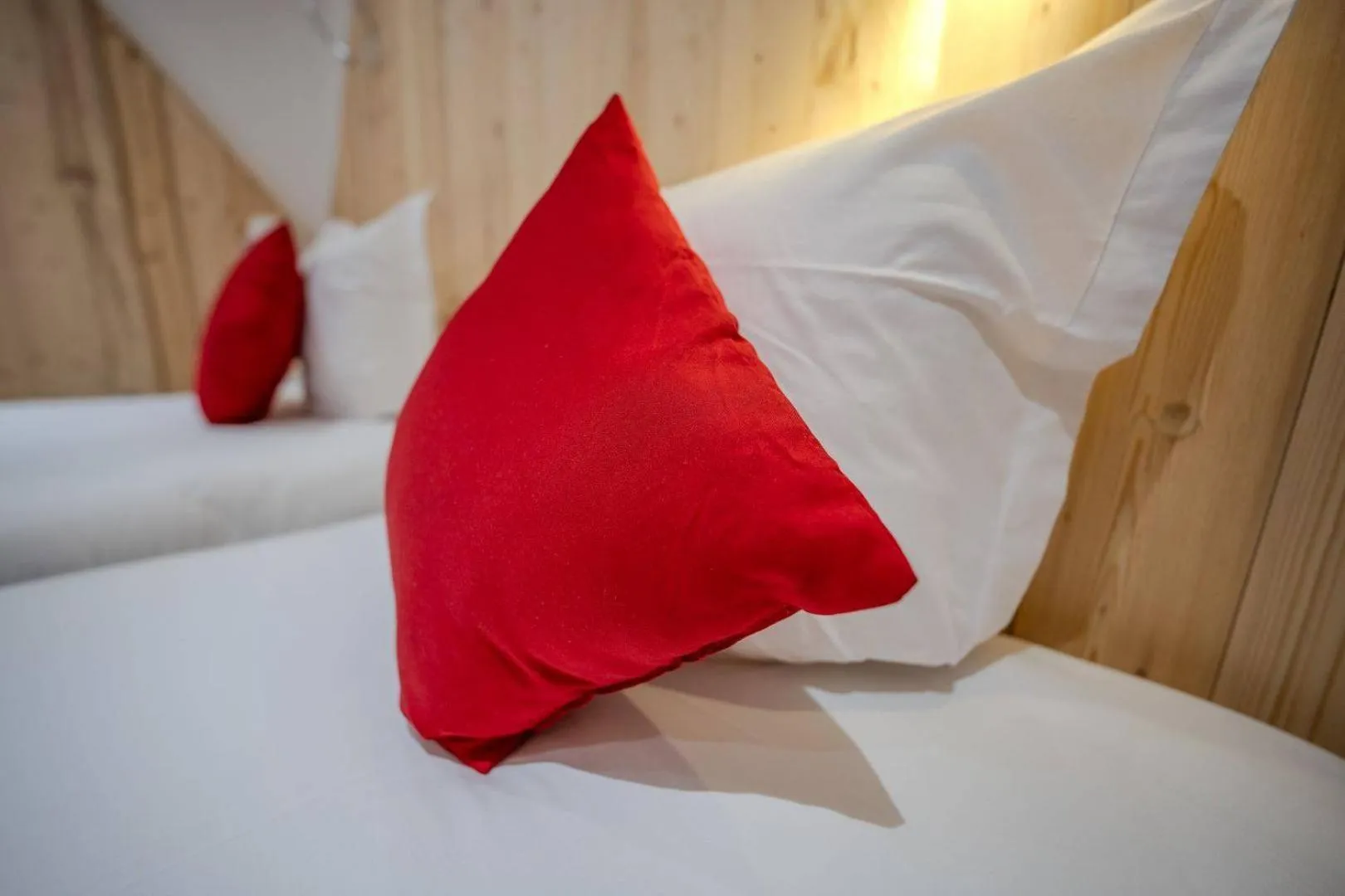 Bed in Hôtel du Centre