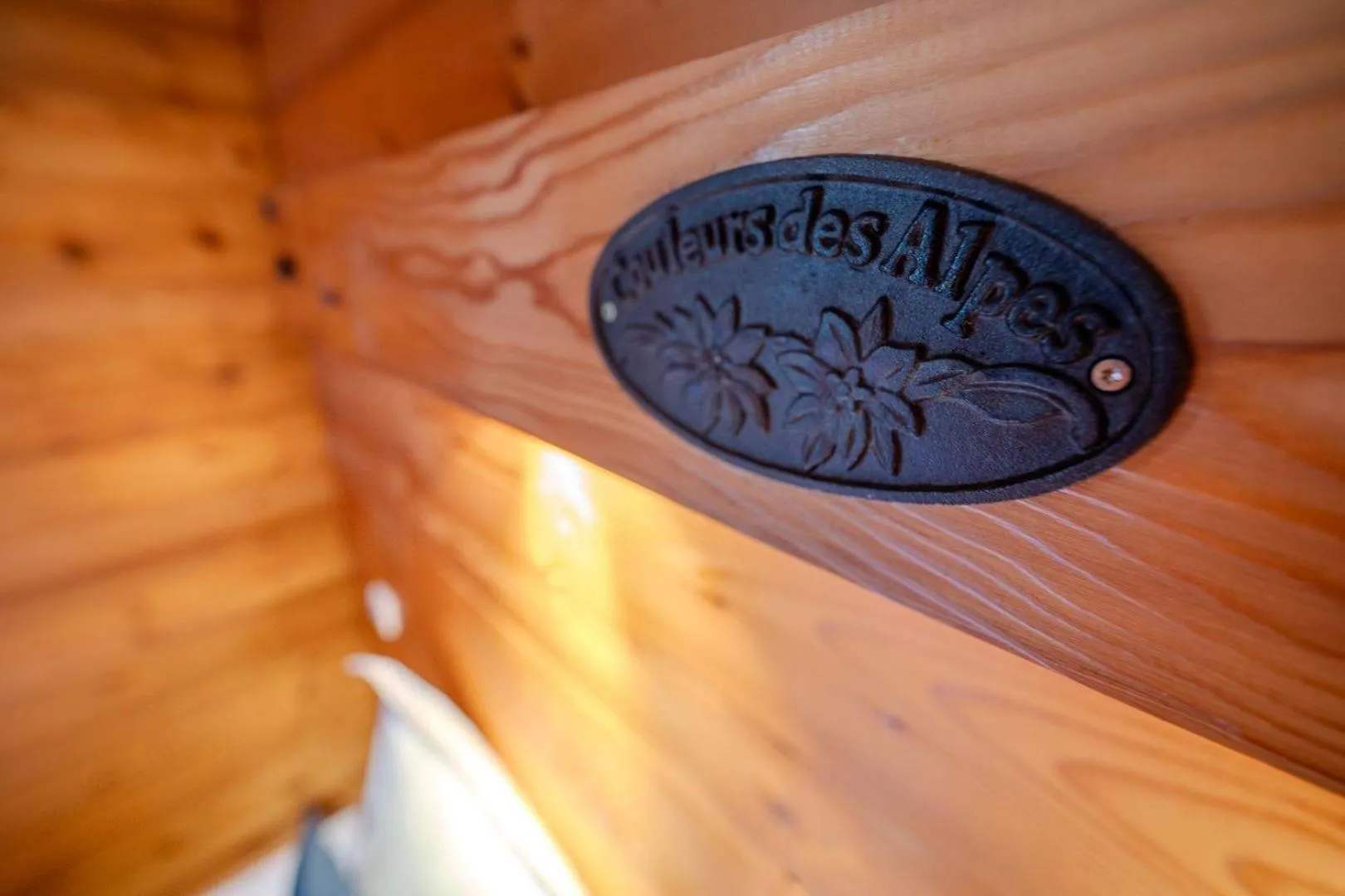 Decorative detail in Hôtel du Centre