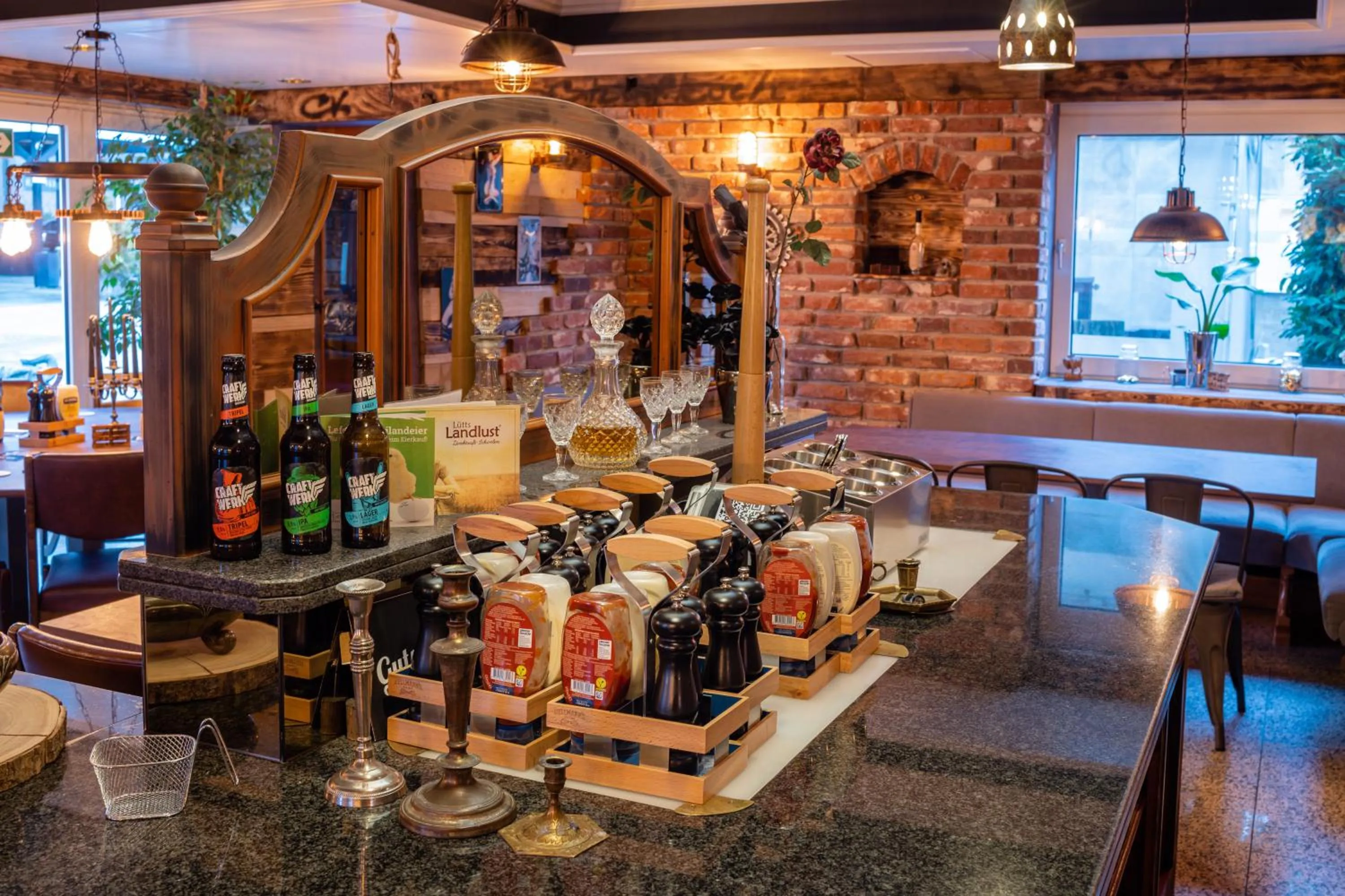 Restaurant/places to eat in Landhotel Stüer