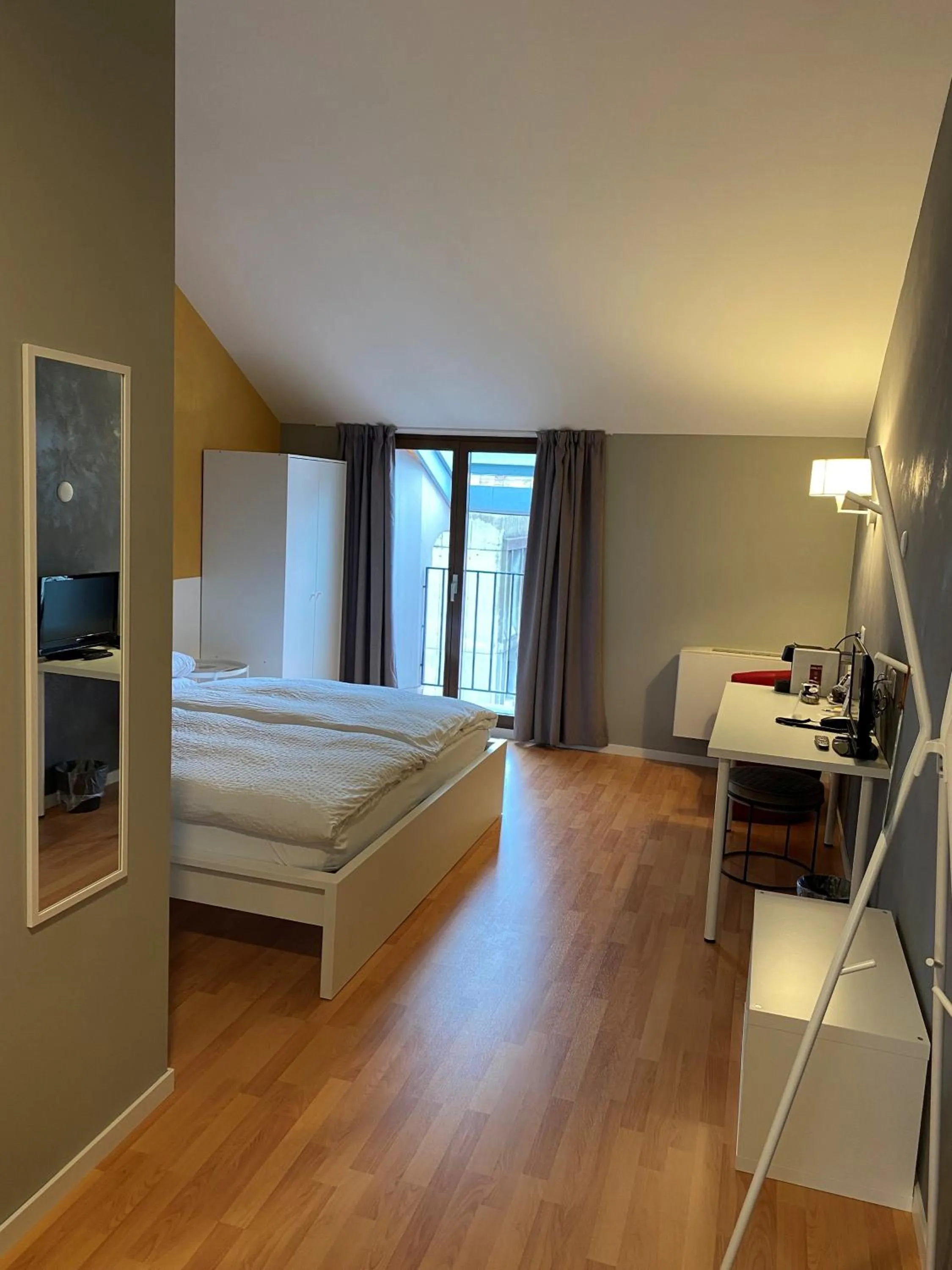 Bed in Hotel Zurigo Downtown