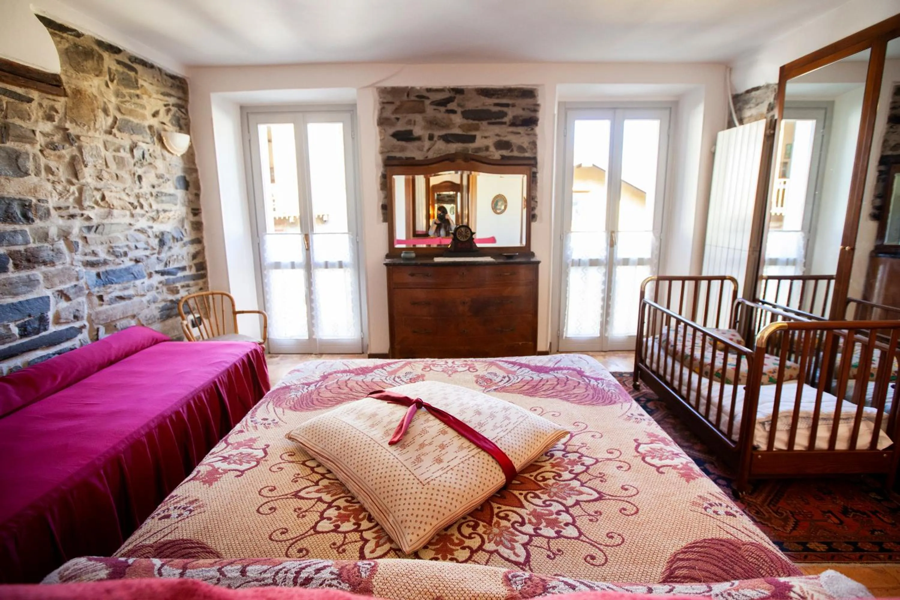 Bedroom, Bed in Antica Molina