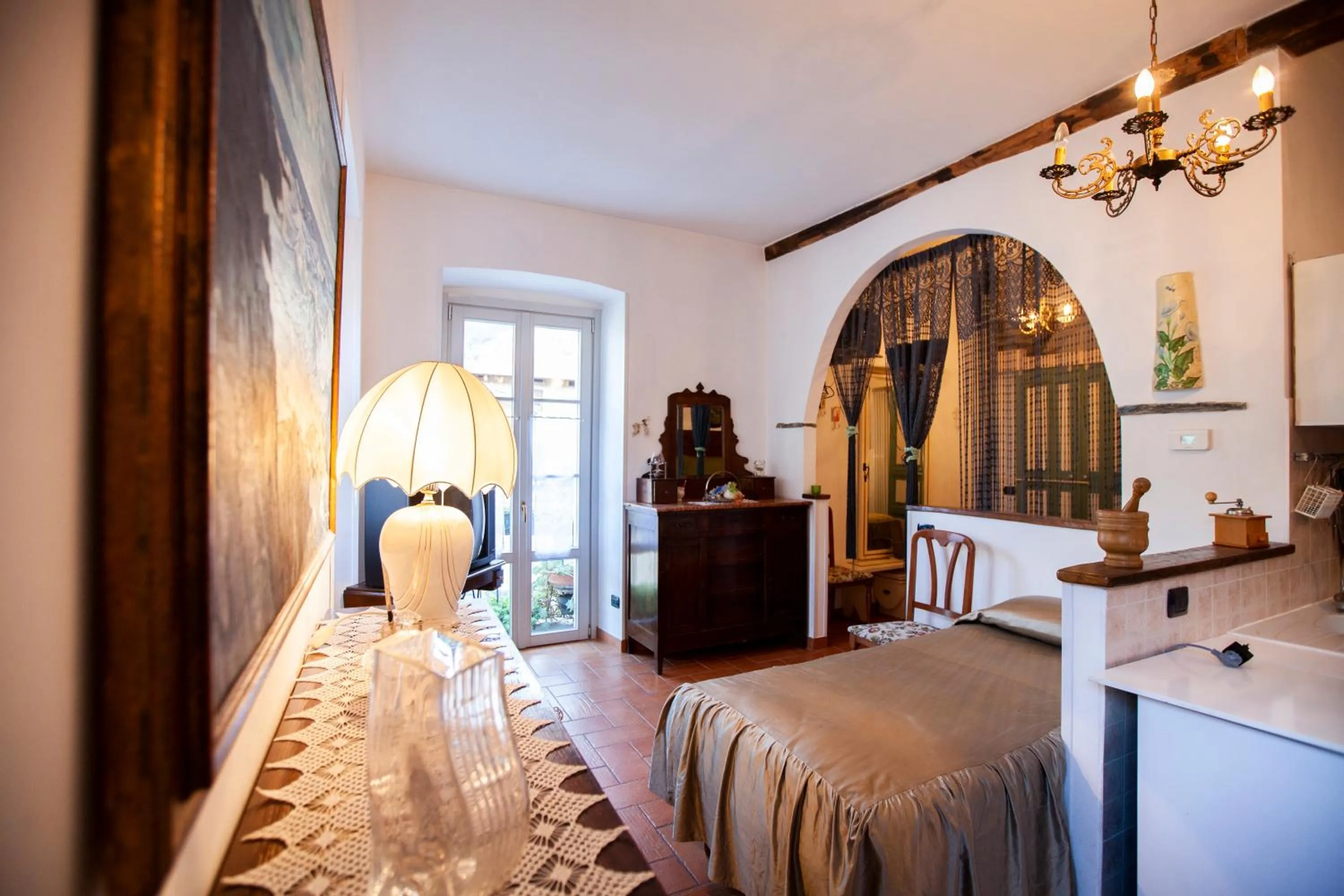 Bedroom, Bed in Antica Molina