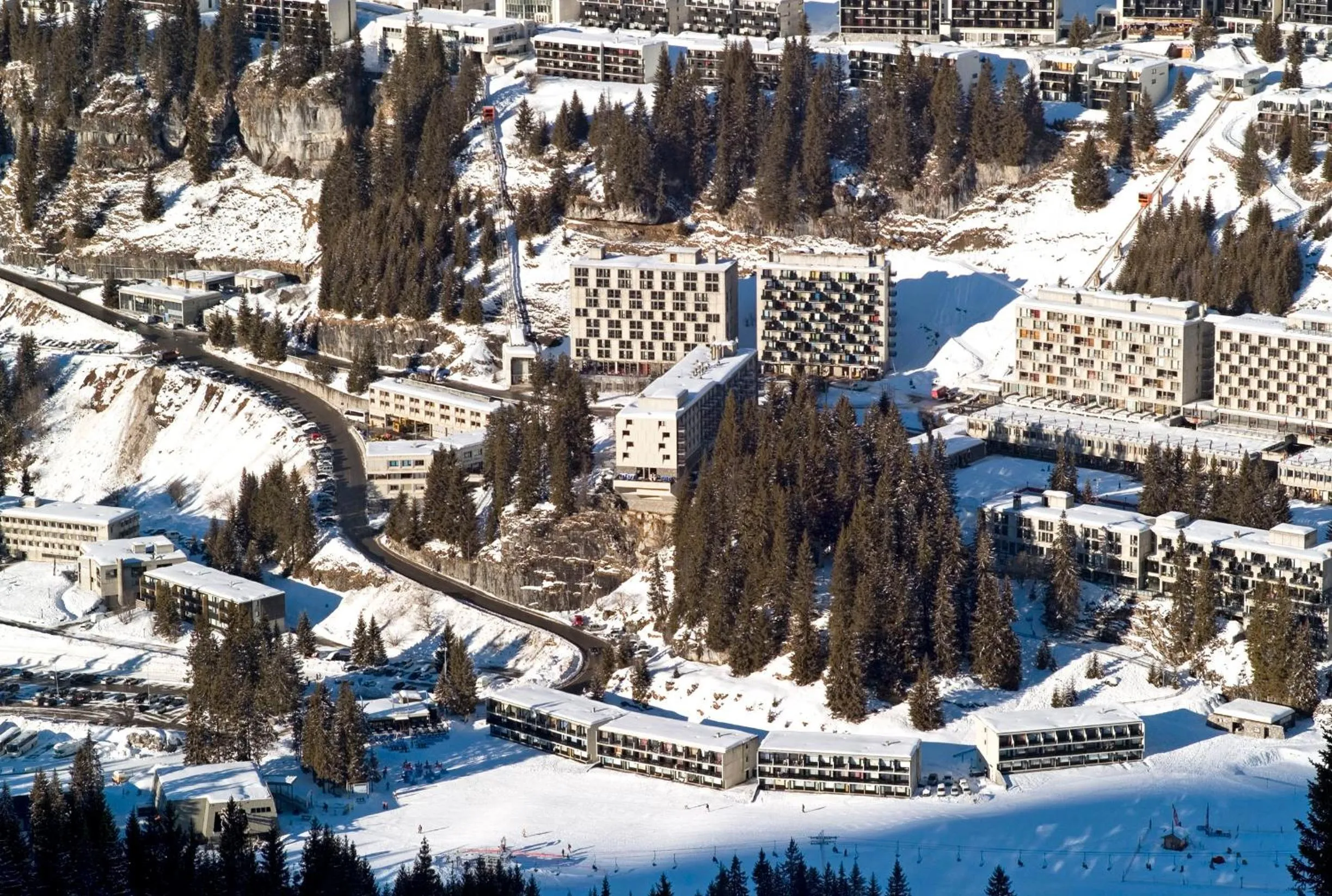 Property building in Hôtel Club MMV Le Flaine