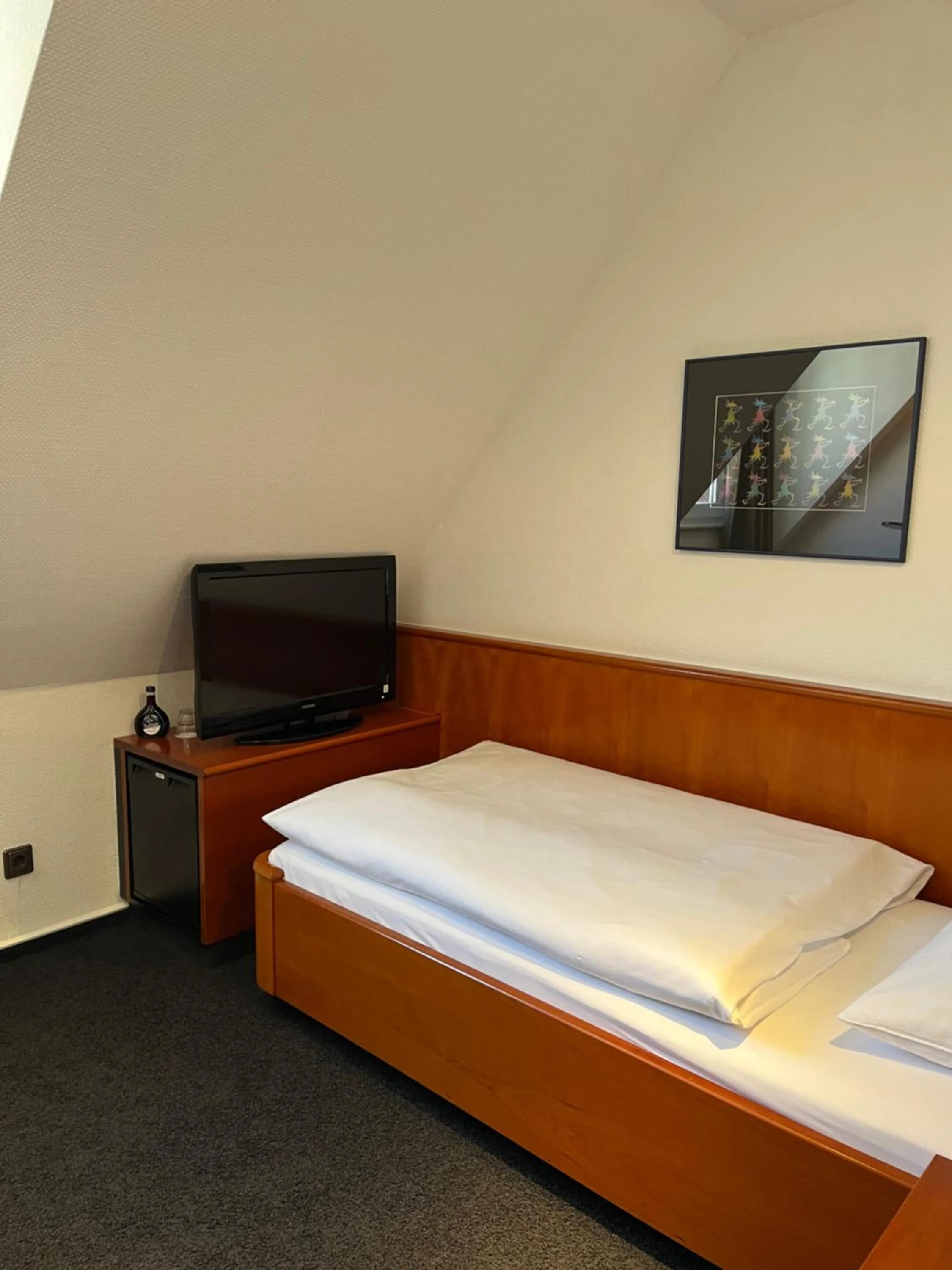 Bed in Historik Hotel Garni Christinenhof