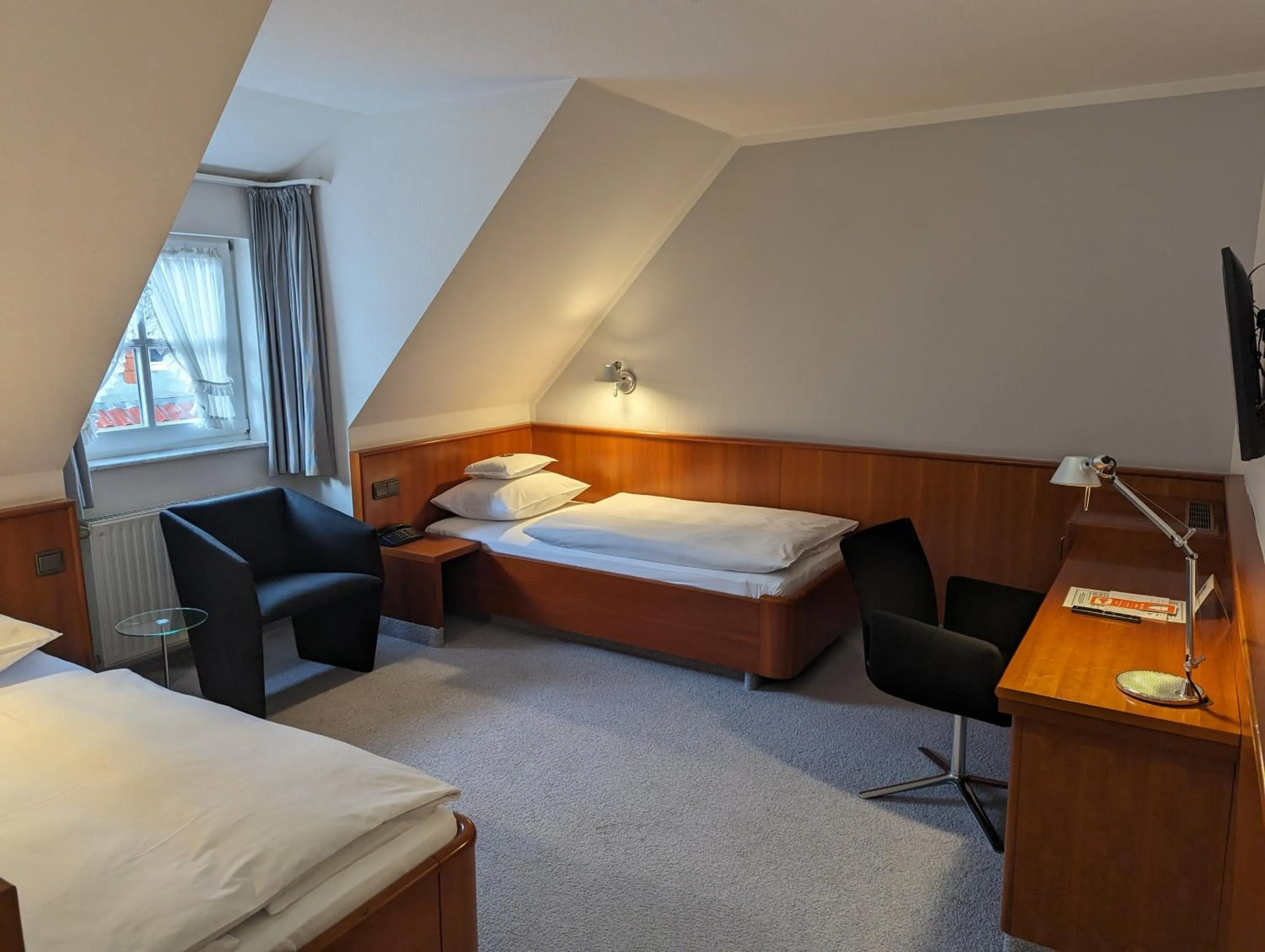 Bed in Historik Hotel Garni Christinenhof