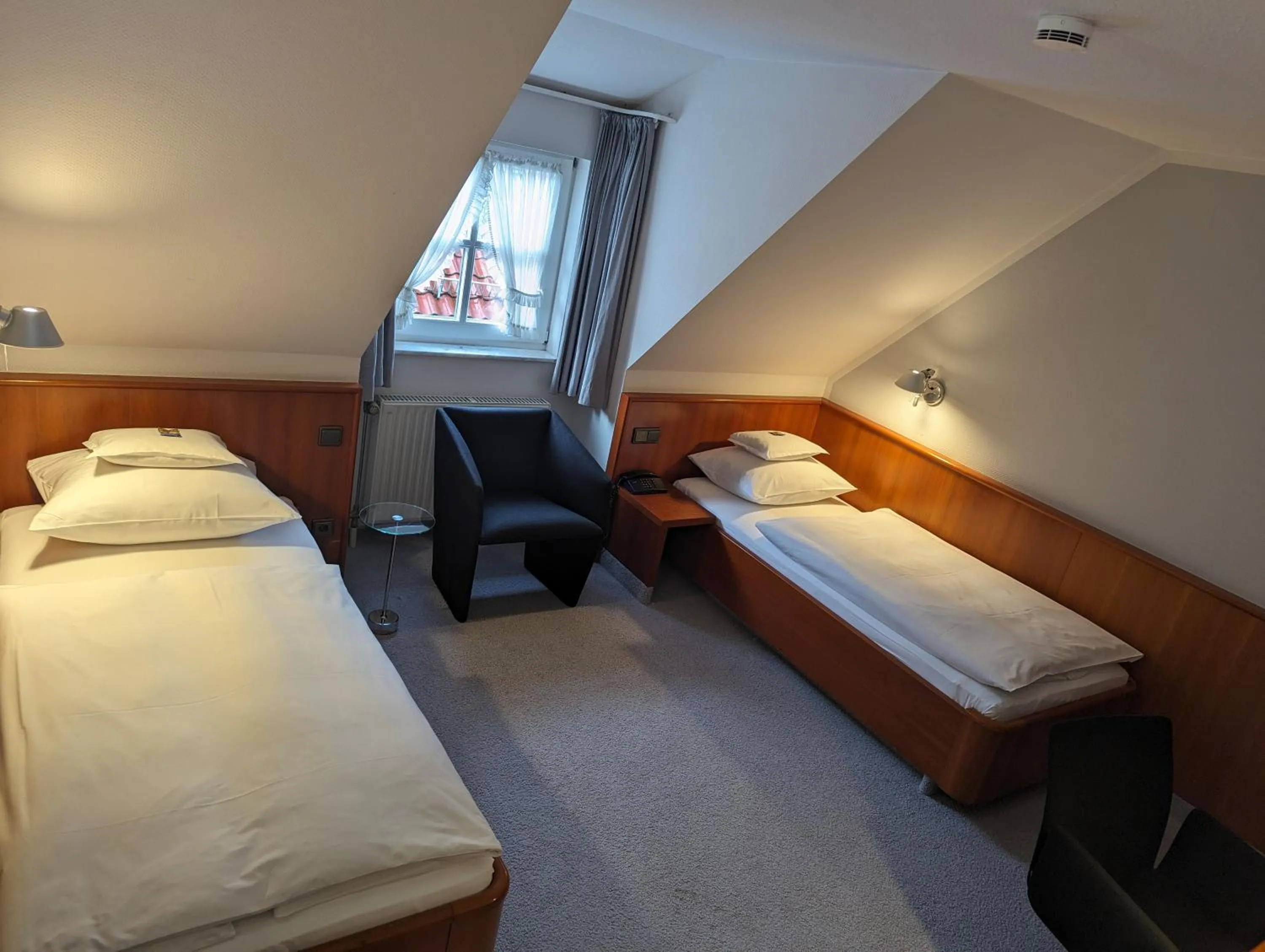 Bed in Historik Hotel Garni Christinenhof