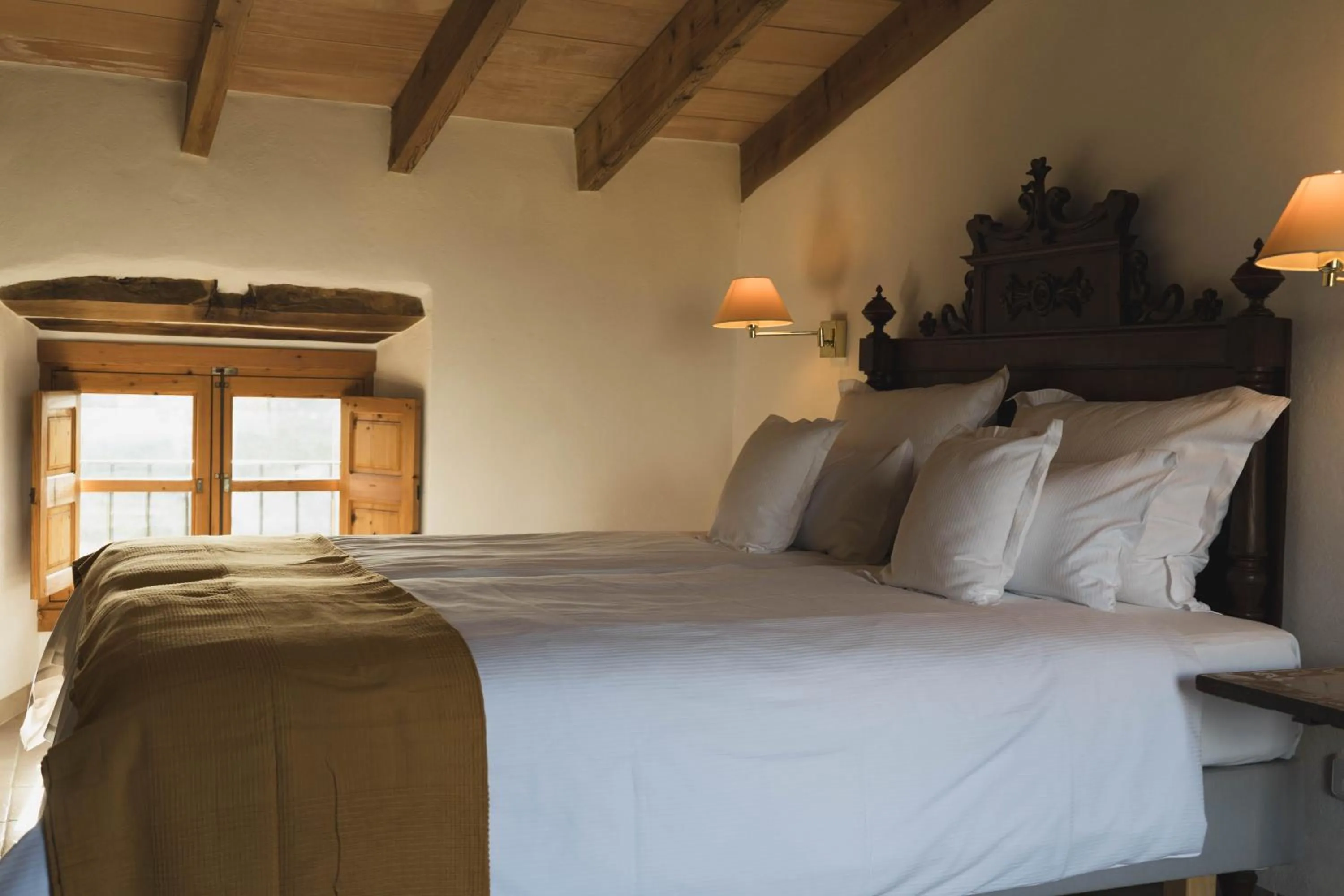 Bed in Finca Can Estades