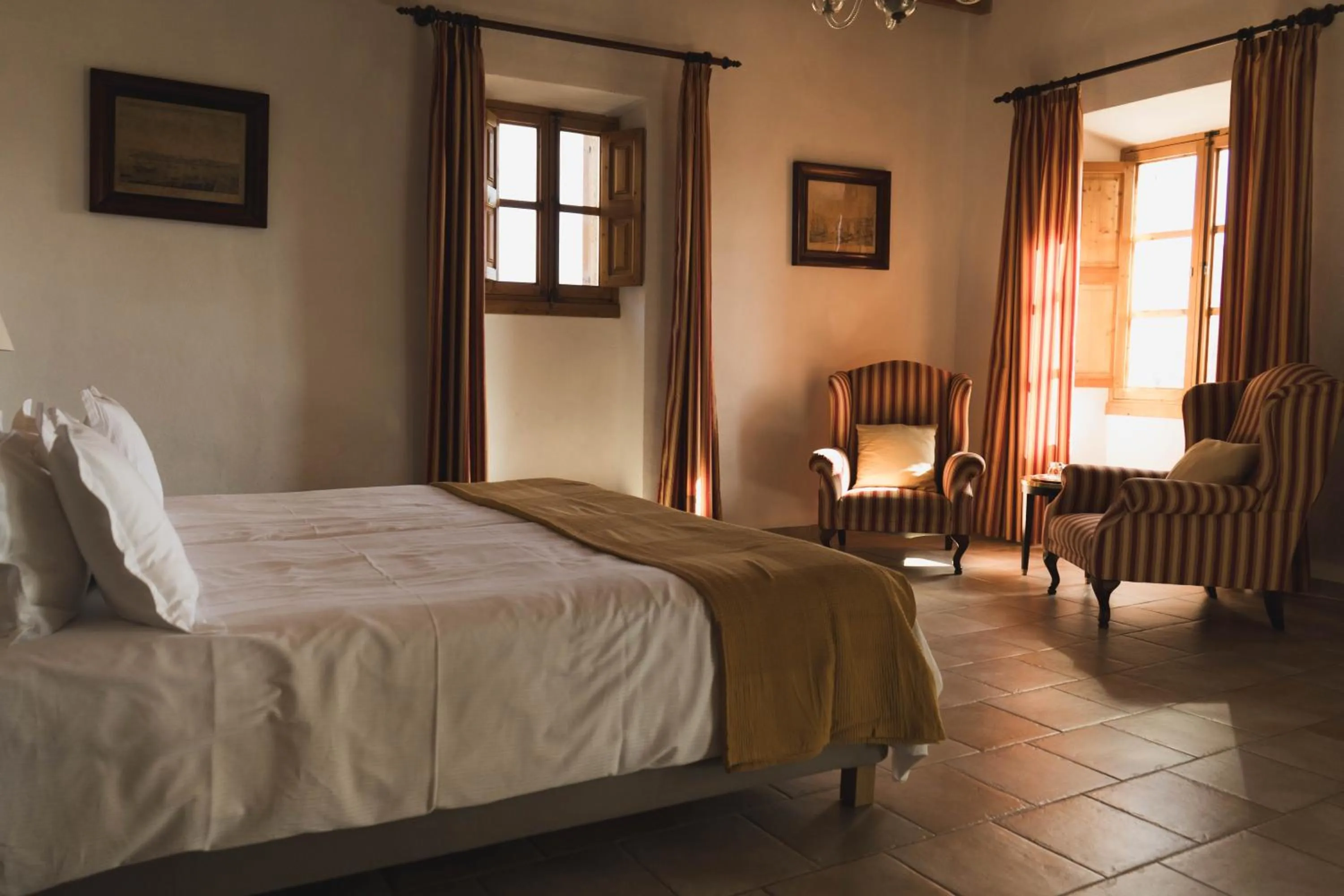 Bed in Finca Can Estades