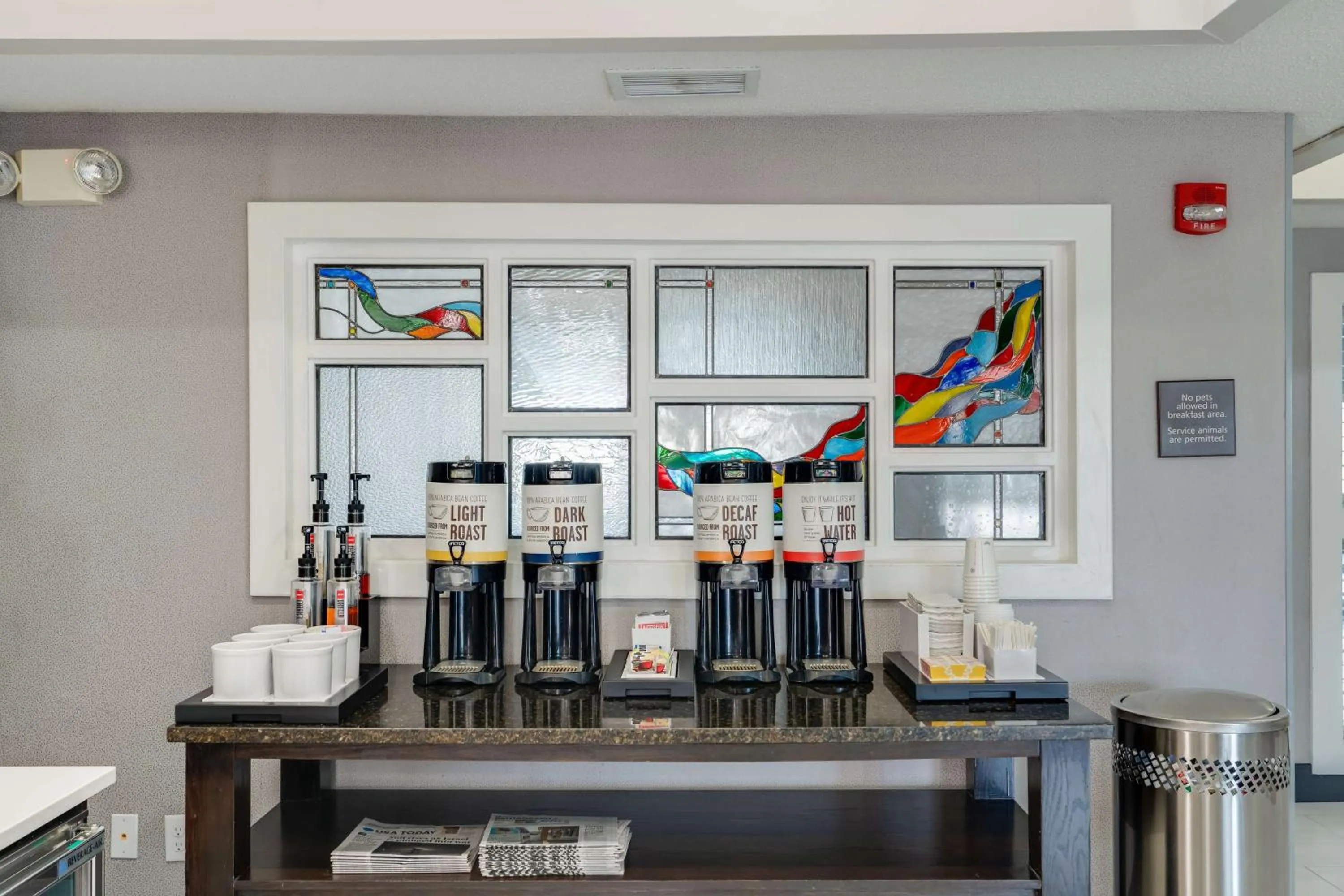 Breakfast in Hampton Inn Bloomington West