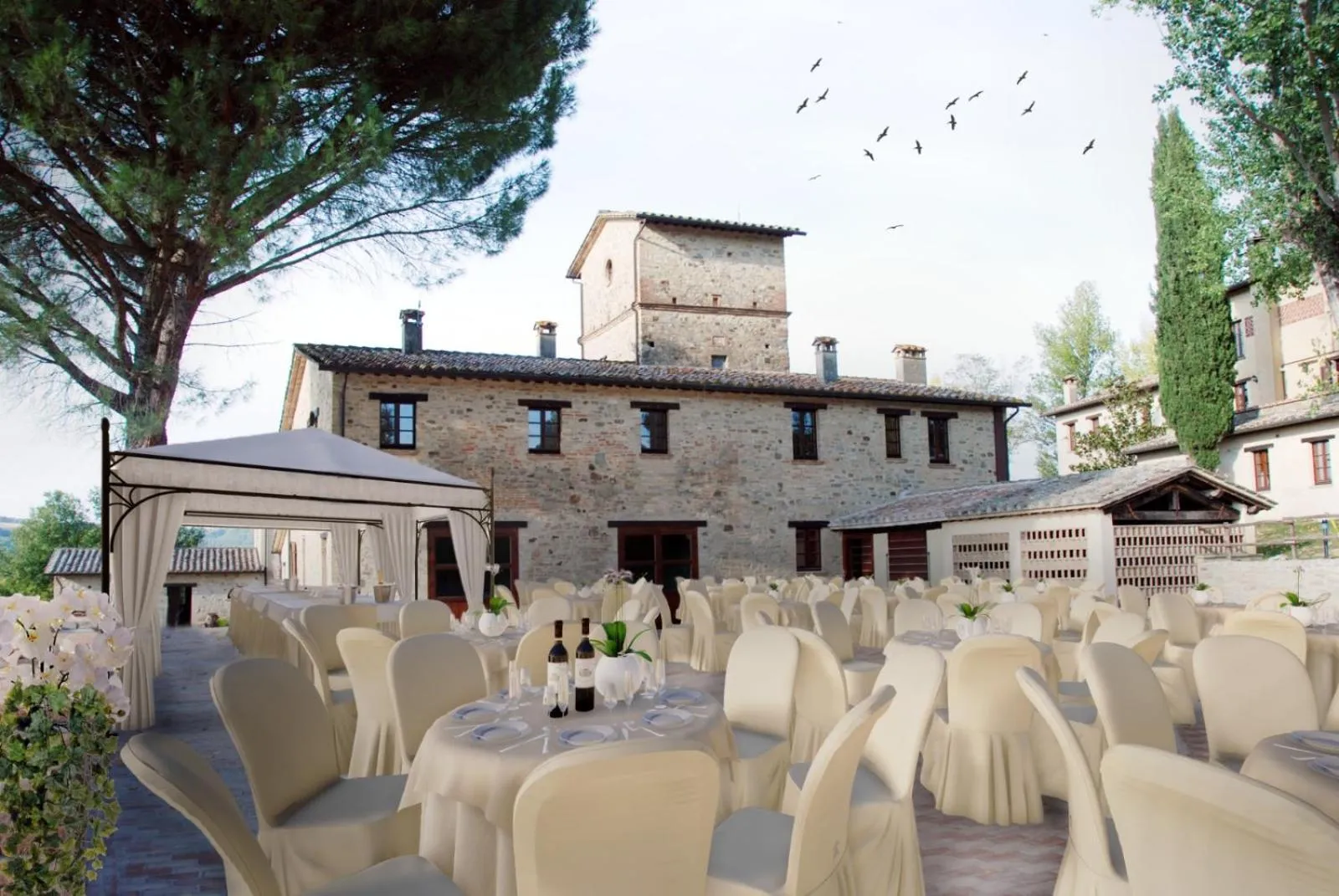 Restaurant/places to eat in GH Borgo Pulciano Agriturismo