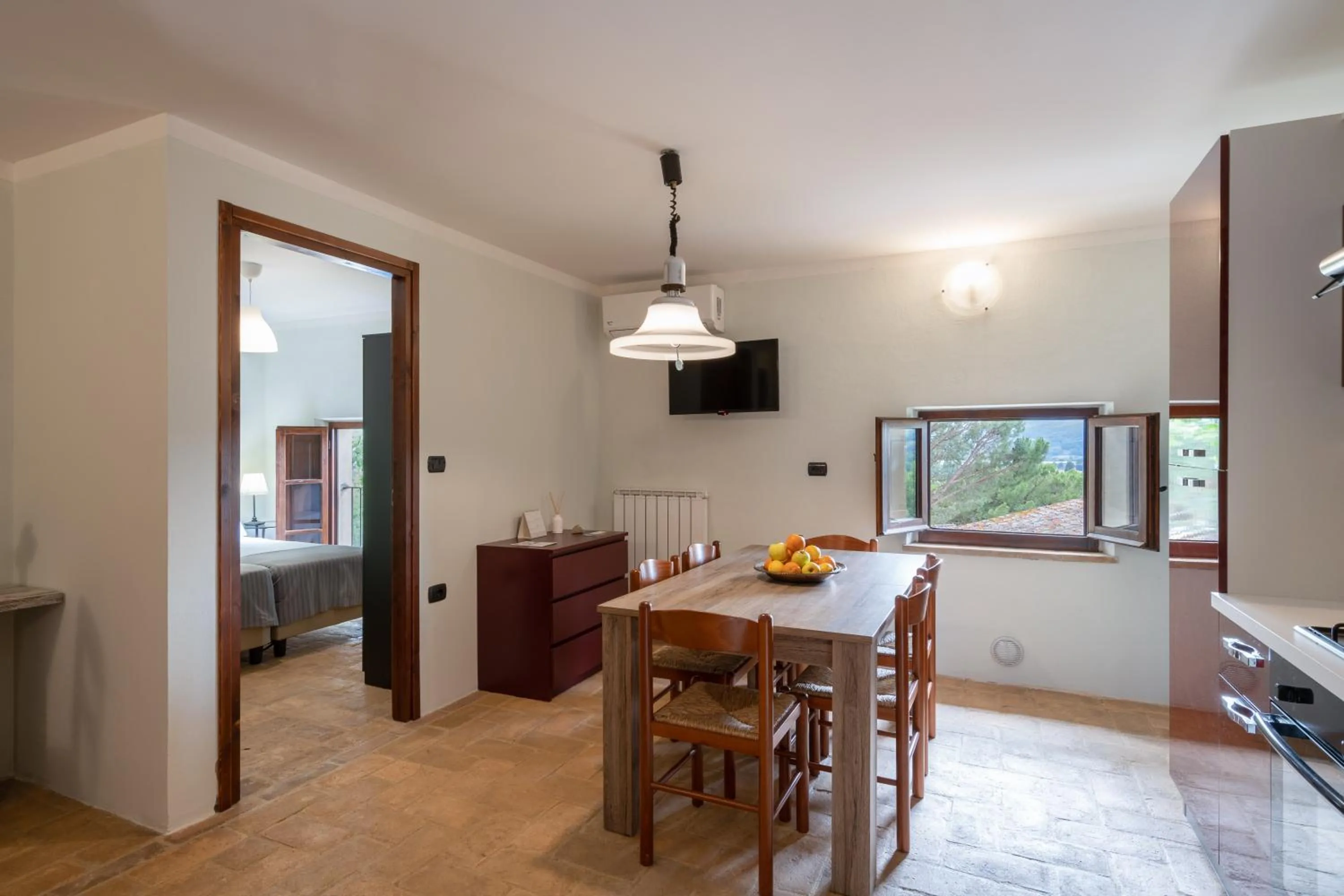 Dining area in GH Borgo Pulciano Agriturismo