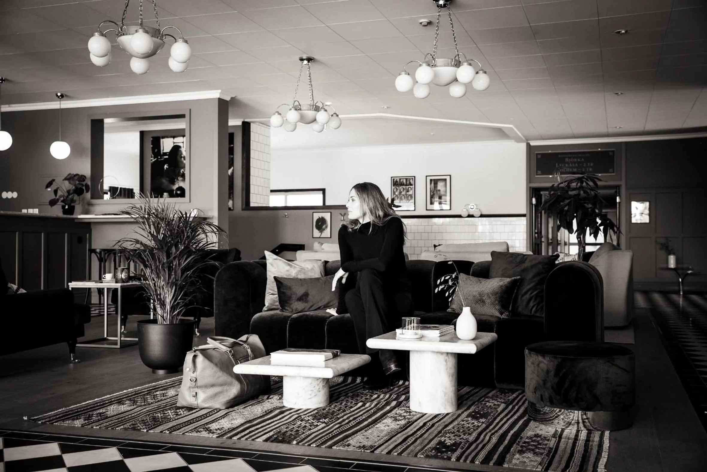 Lobby or reception in Tyringe Kurhotell