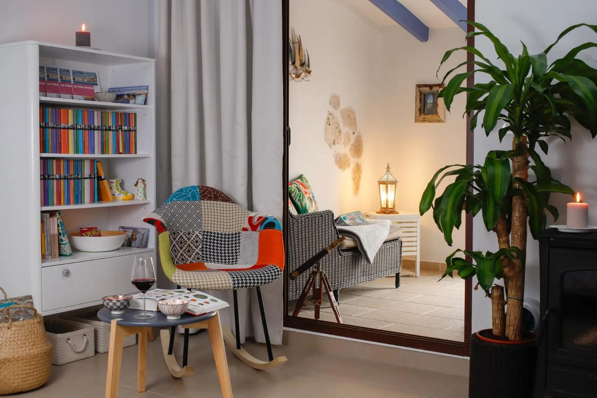 La Vila Feliz, gemütliche private Duplex-Ferienwohnung im typischen Fischerhaus mit fantastischem Meerblick