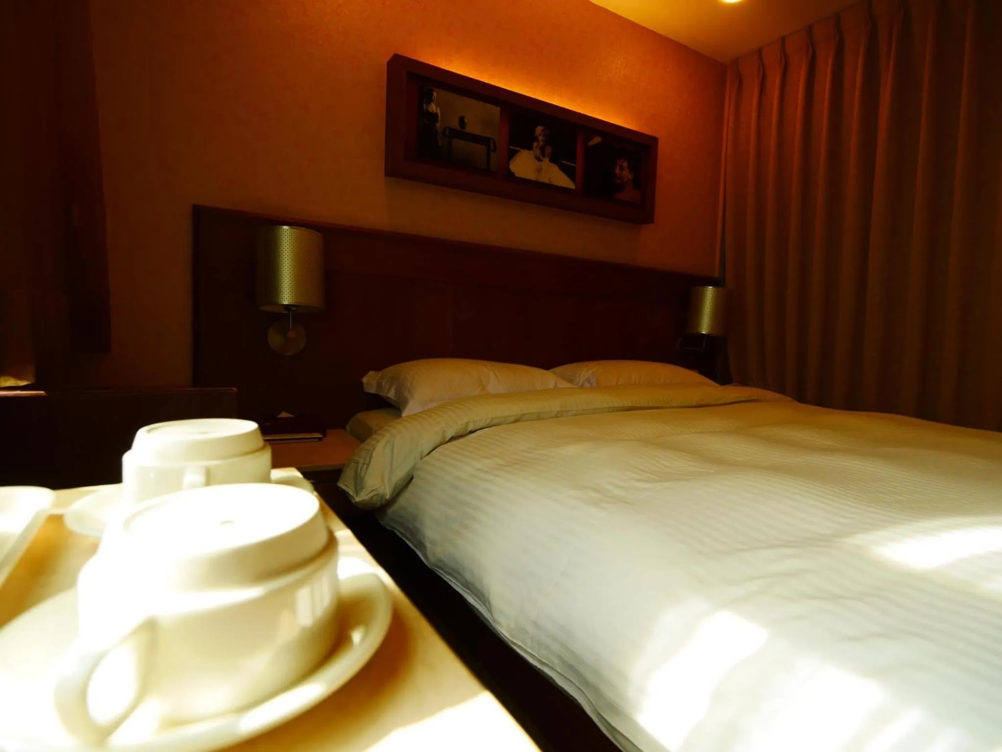 Bed in 東鑫商務旅館Eastern Star Hotel