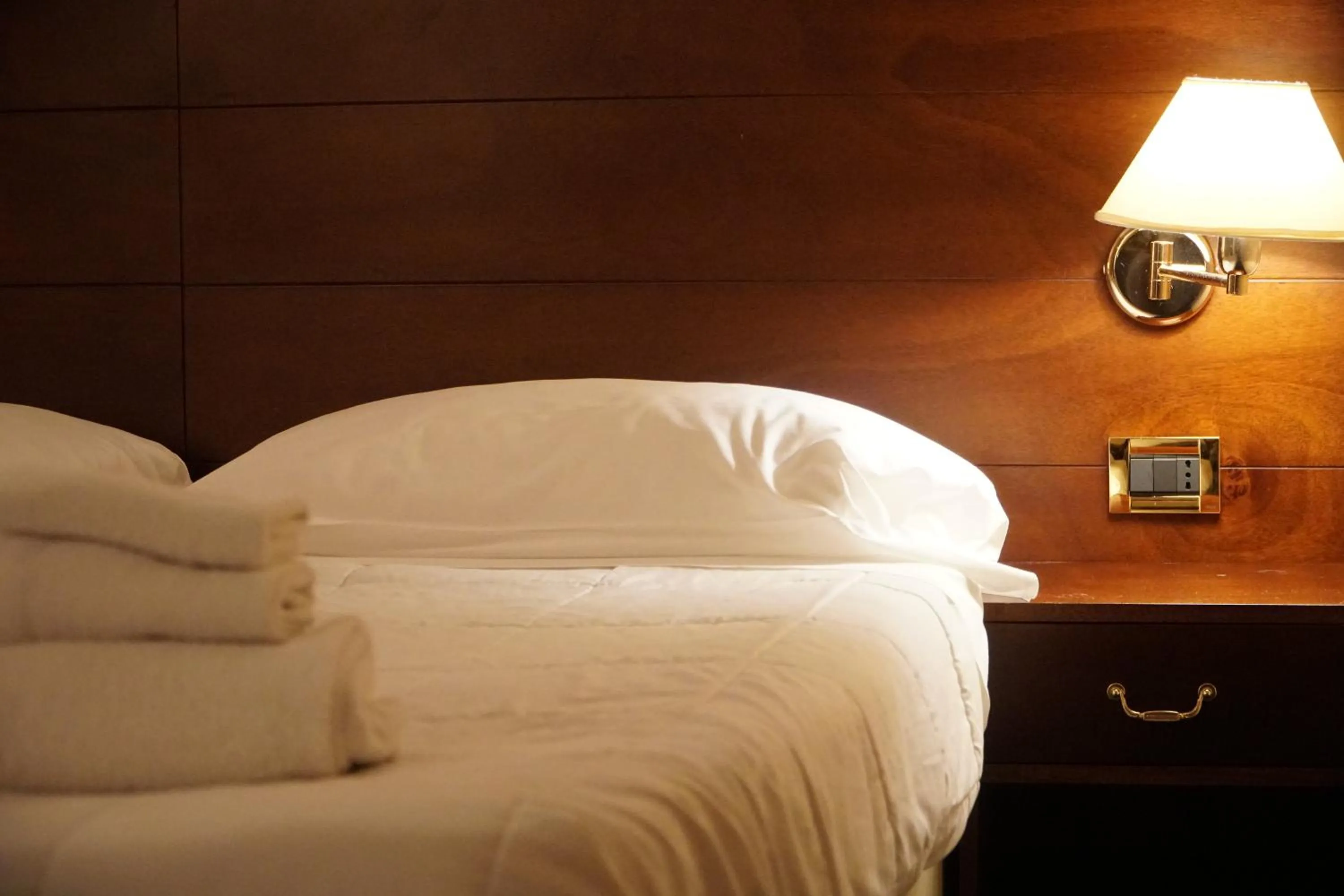 Bed in Hotel President