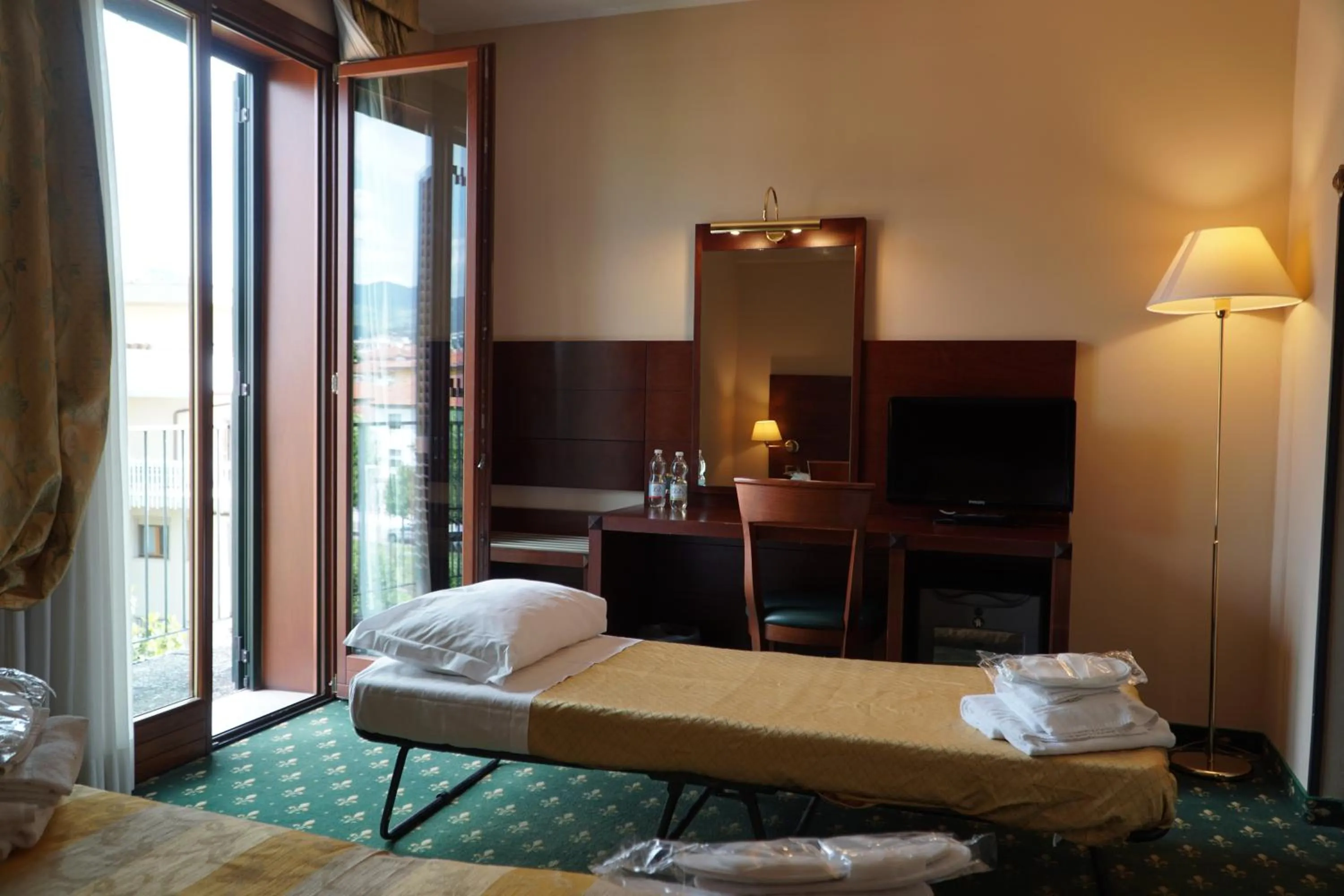 Bed in Hotel President