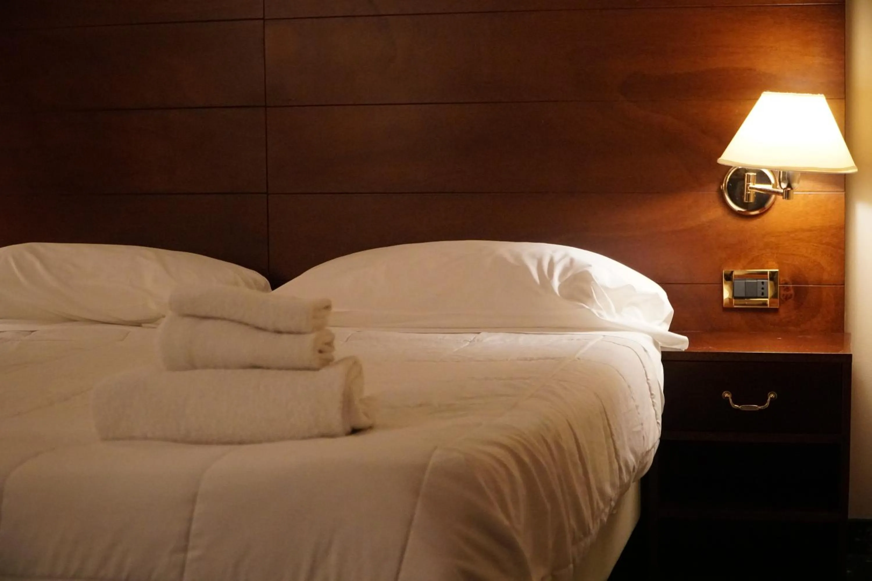 Bed in Hotel President