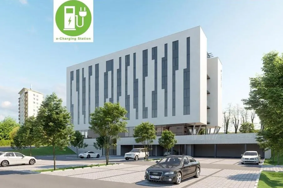 Property building in TT-ROOMS - kontaktlos mit Self Check-in I FREE PARKING