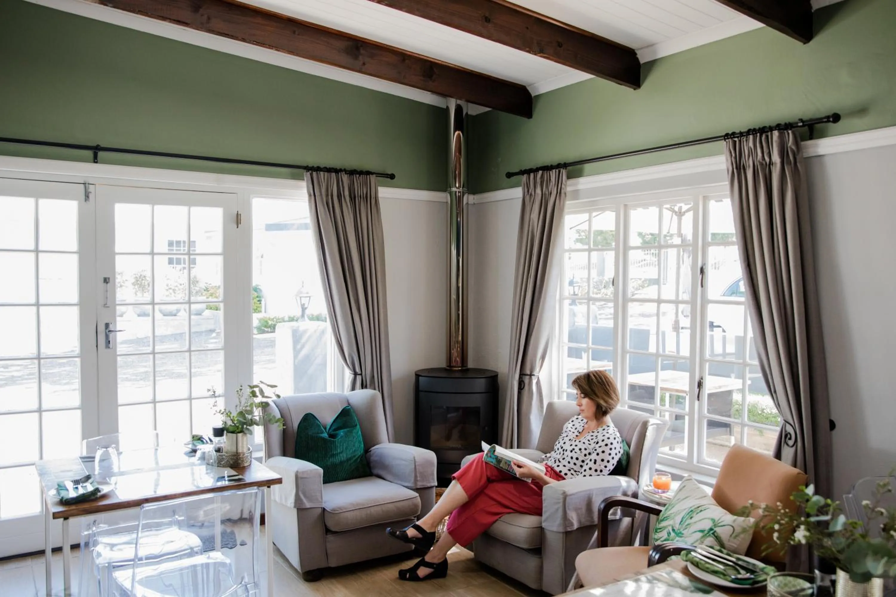 Guests in Elianthe Guesthouse