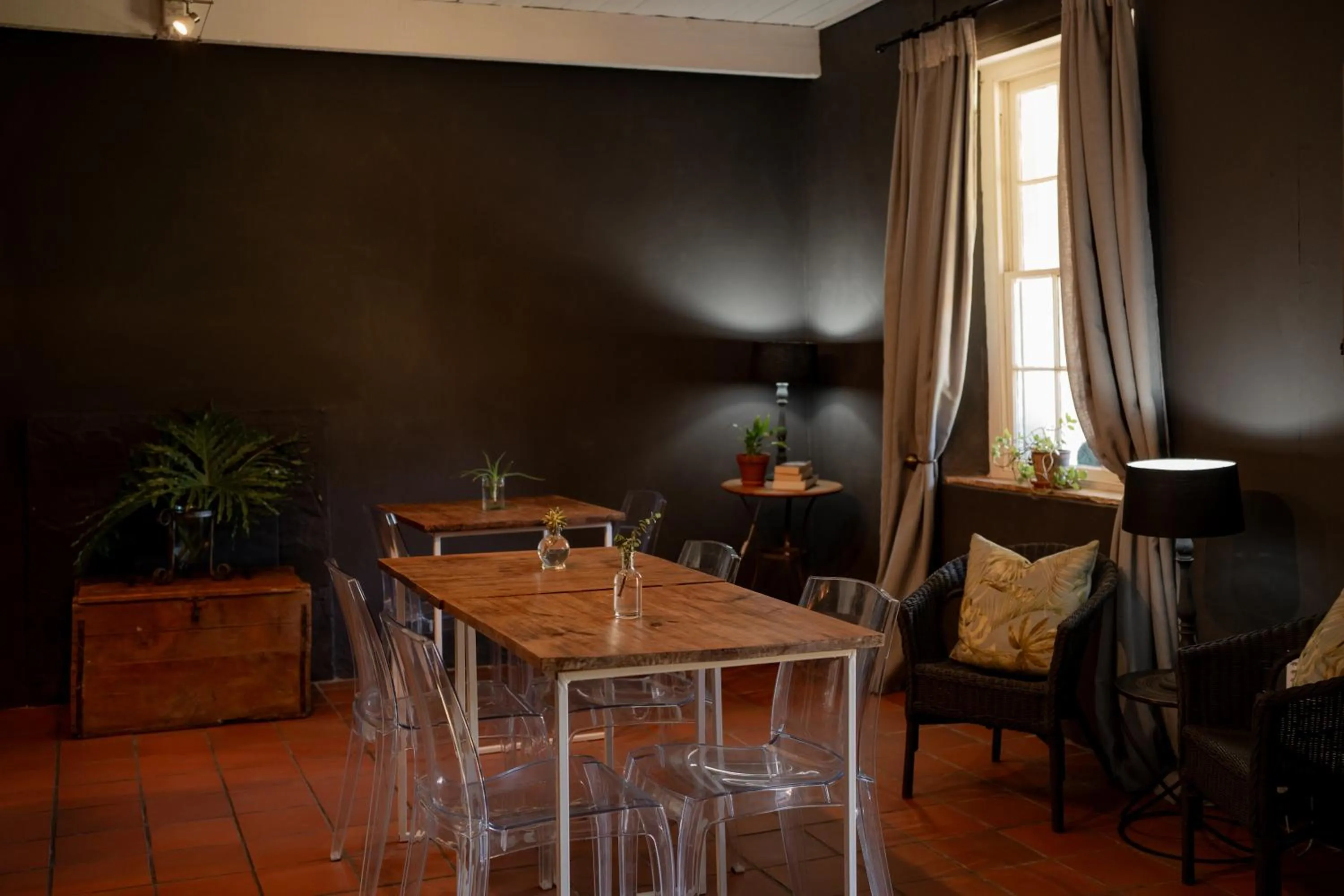 Seating area in Elianthe Guesthouse