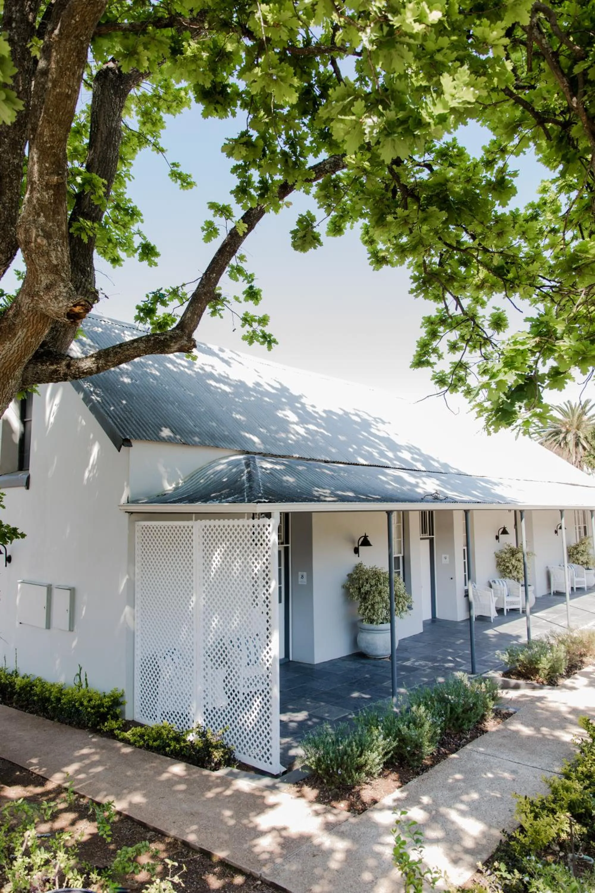 Balcony/Terrace in Elianthe Guesthouse