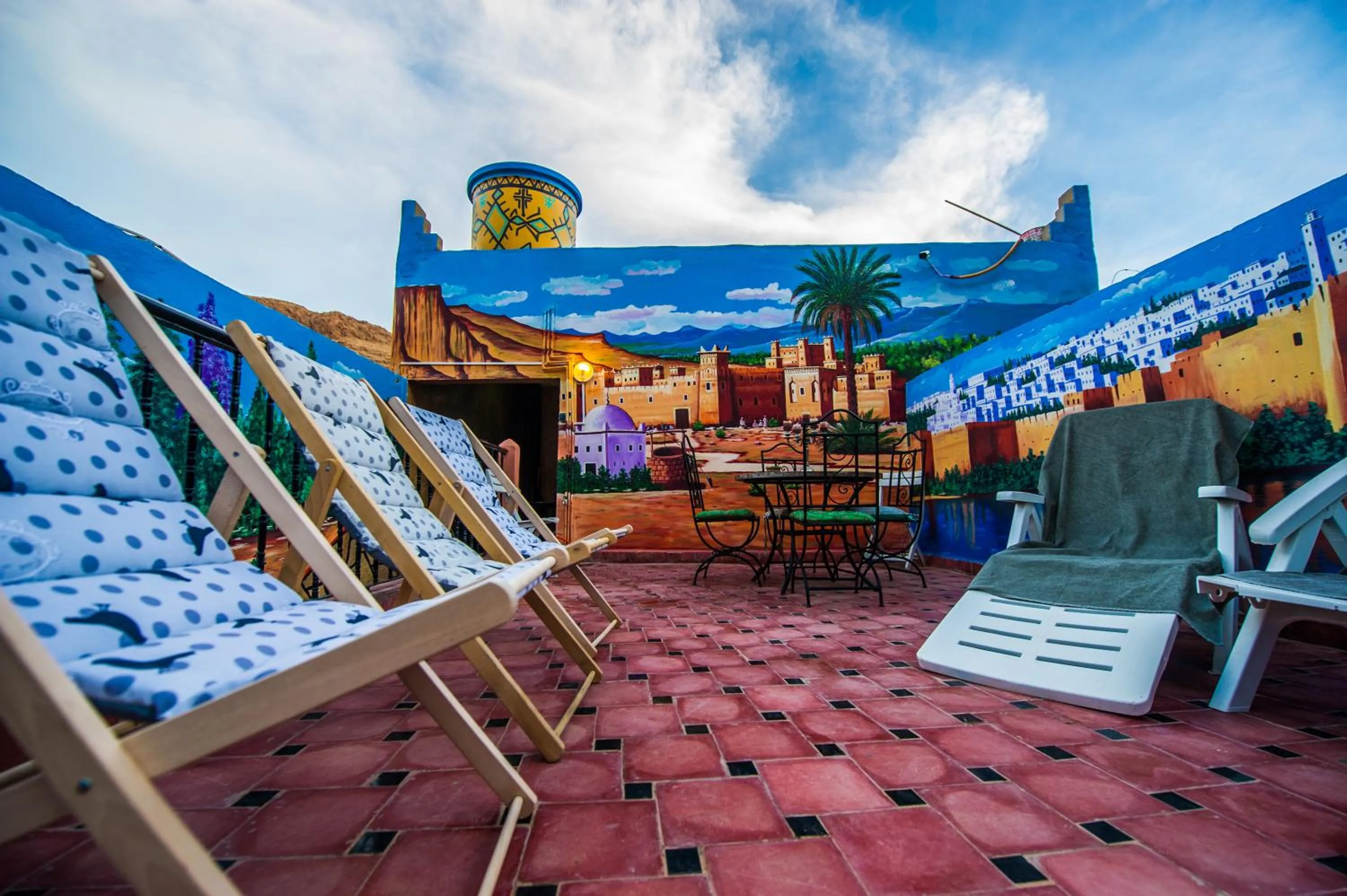 Patio in Riad Sephora