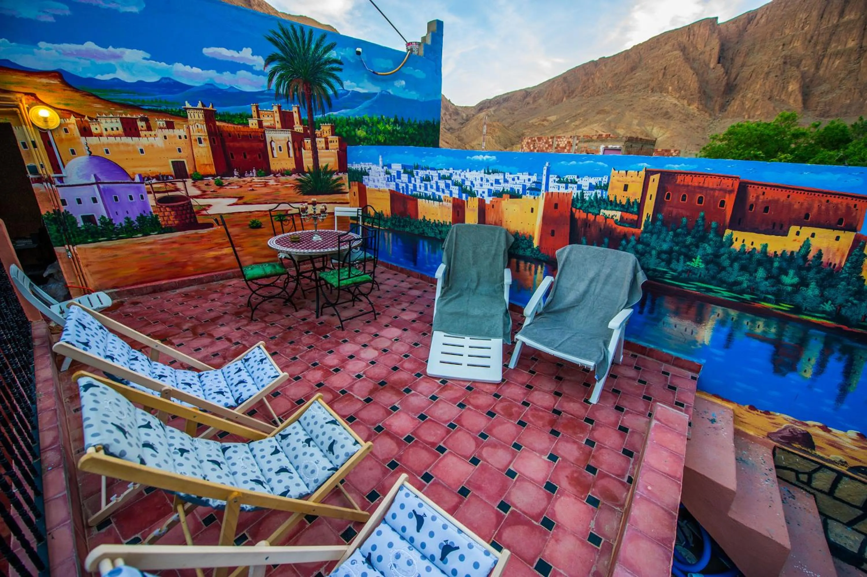 Patio in Riad Sephora