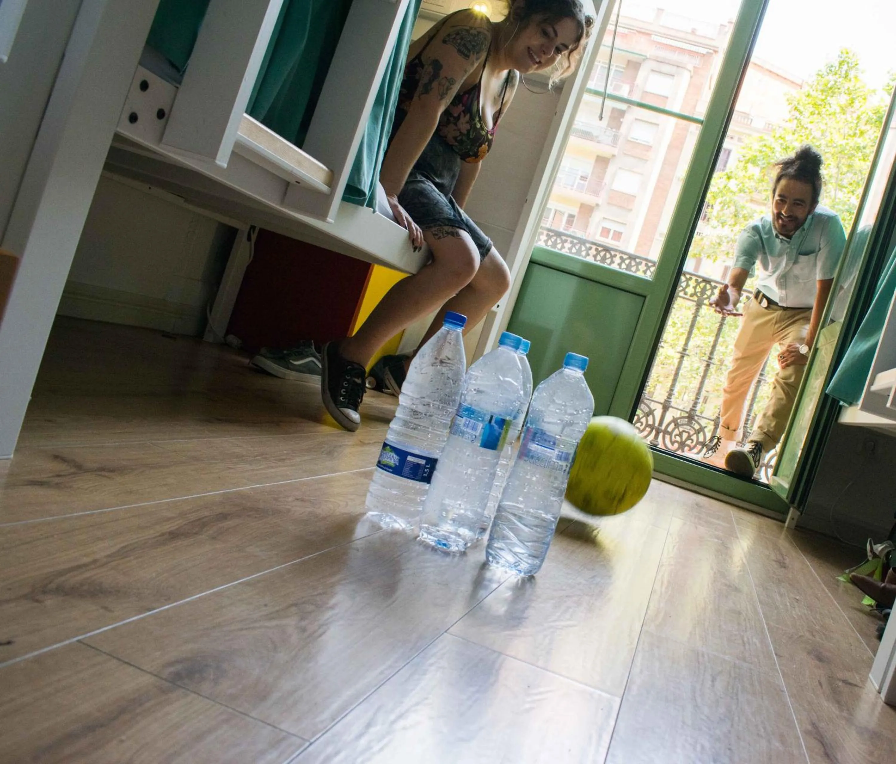 Bedroom in Black Swan Hostel
