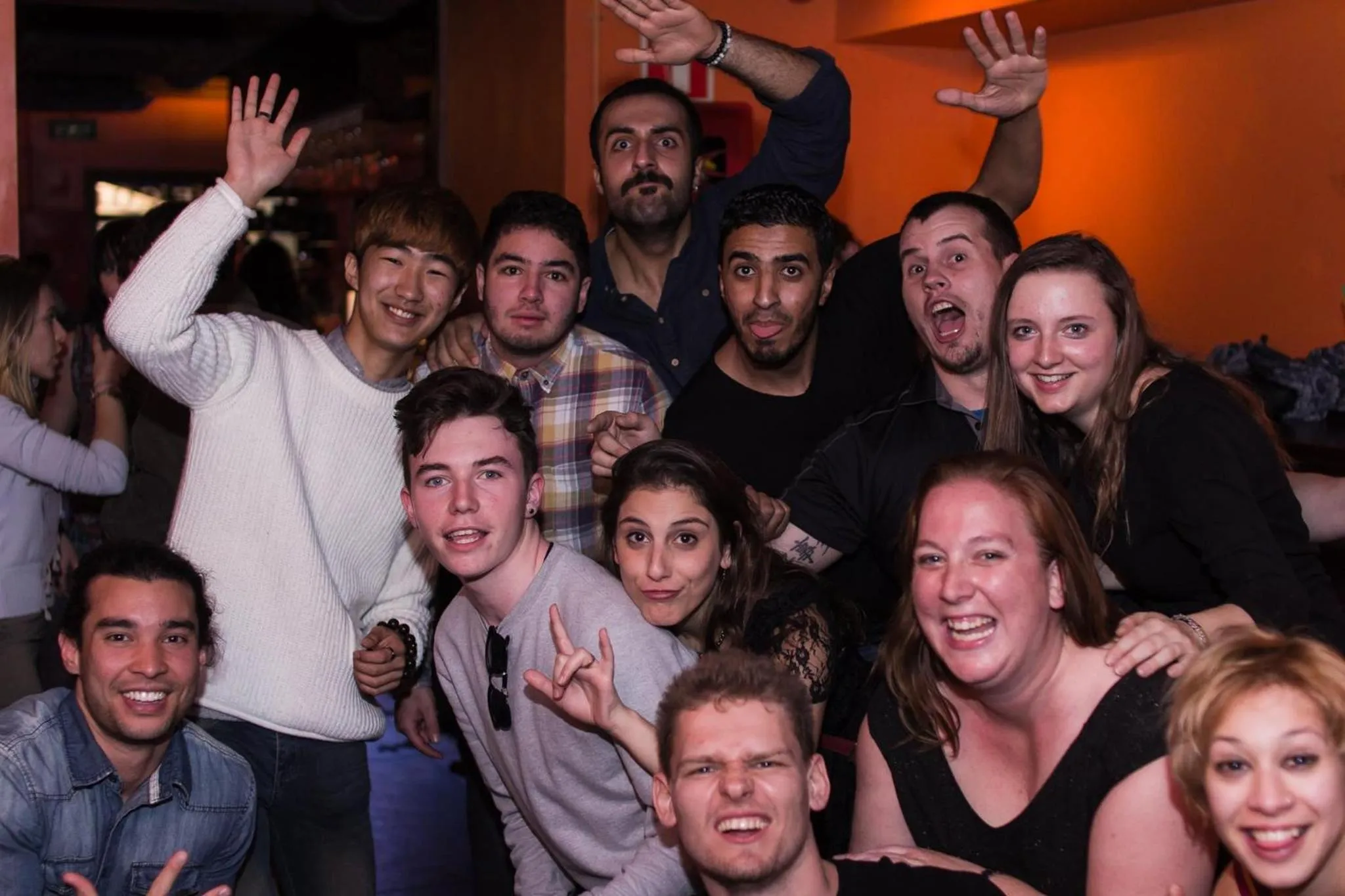 Evening entertainment in Black Swan Hostel