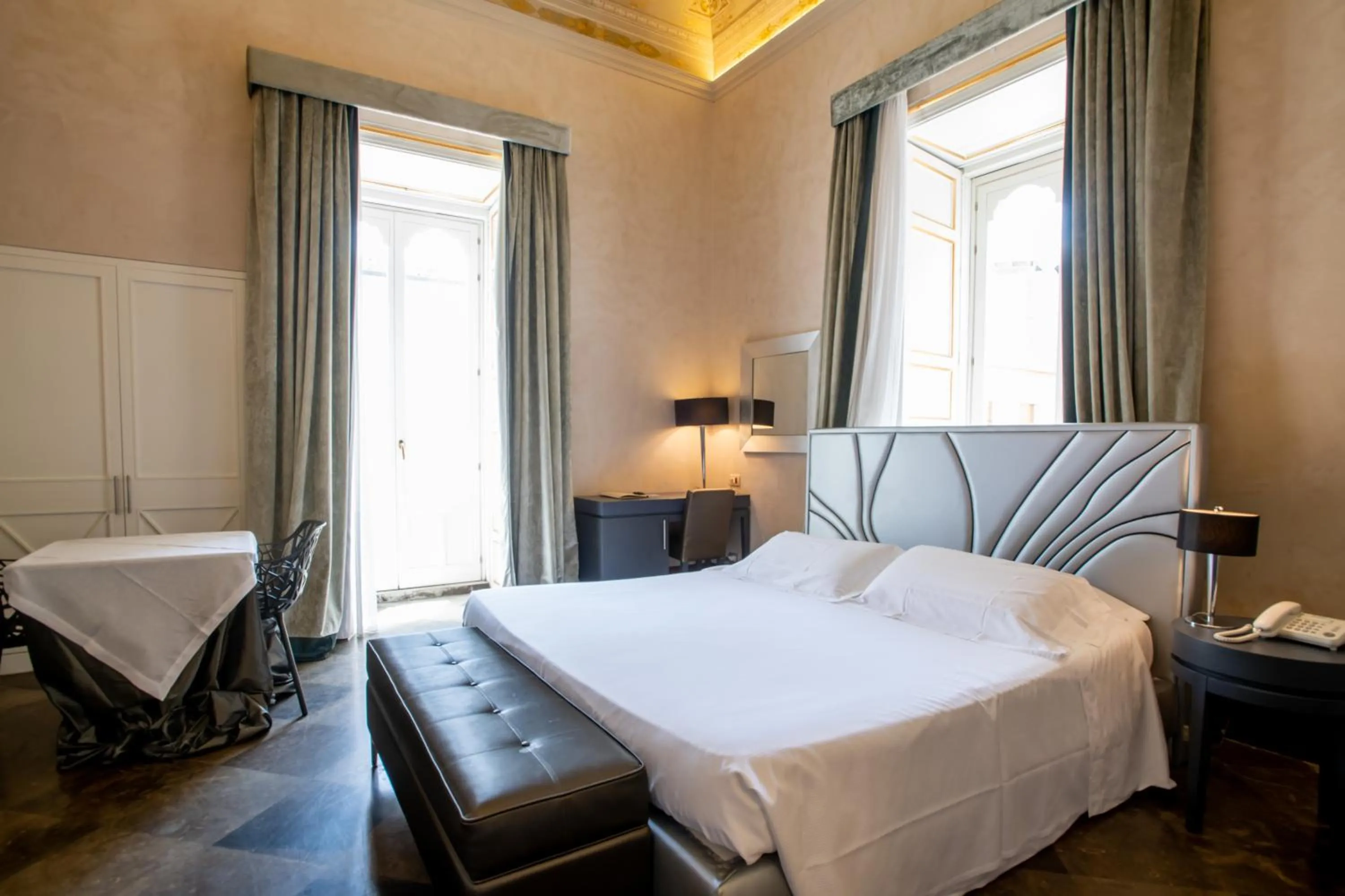 Bedroom, Bed in De Stefano Palace Luxury Hotel