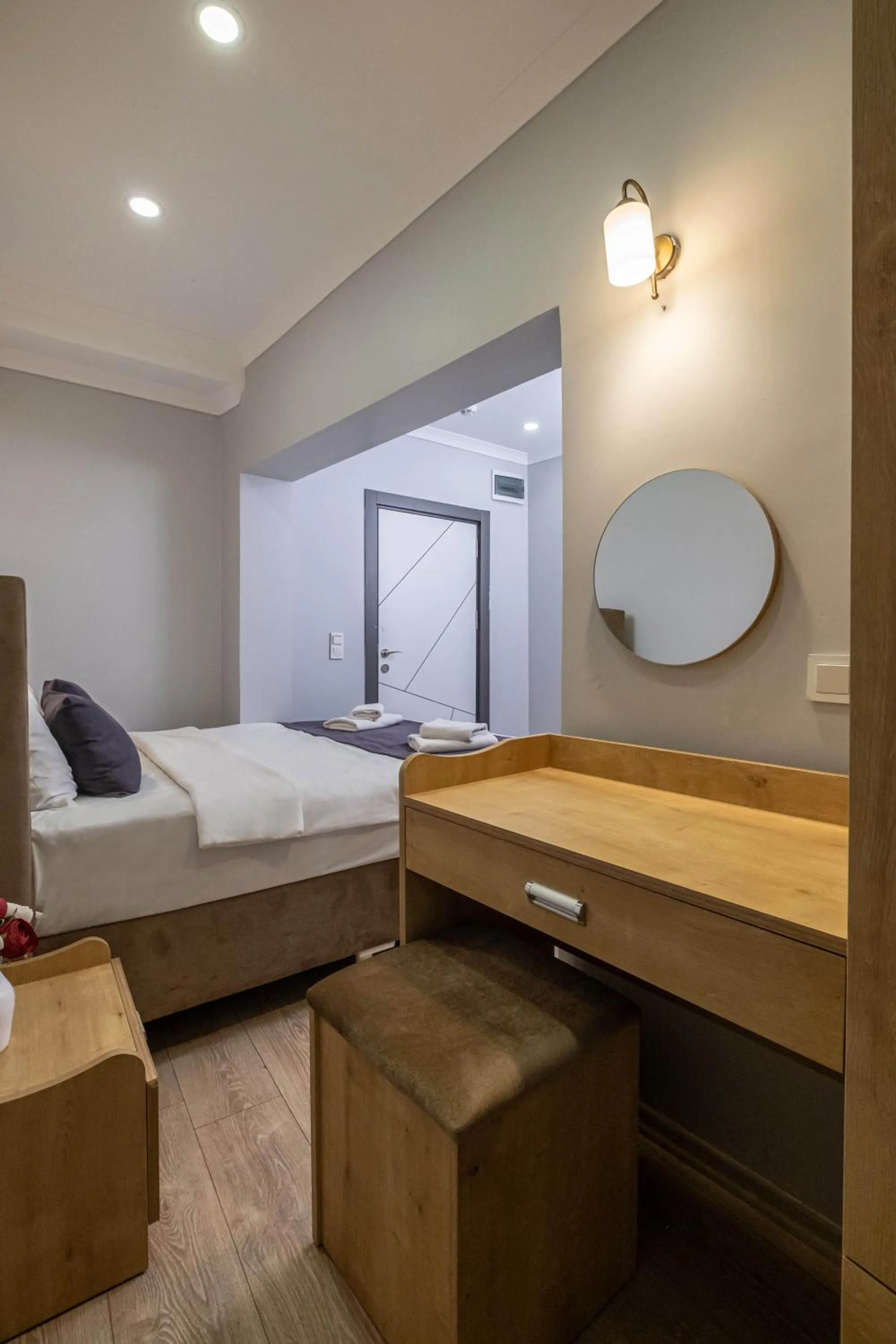 Bed in Family Istanbul Hotel