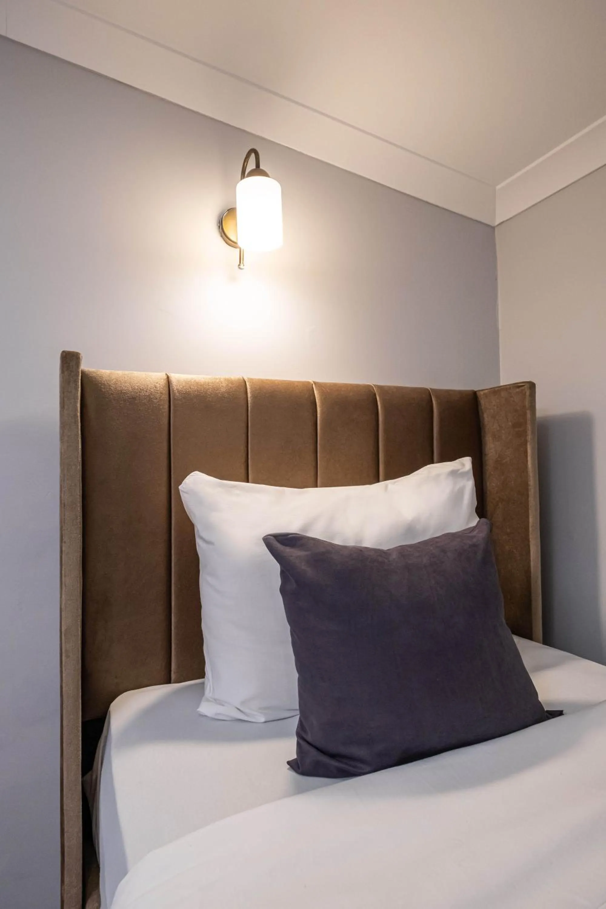 Bed in Family Istanbul Hotel