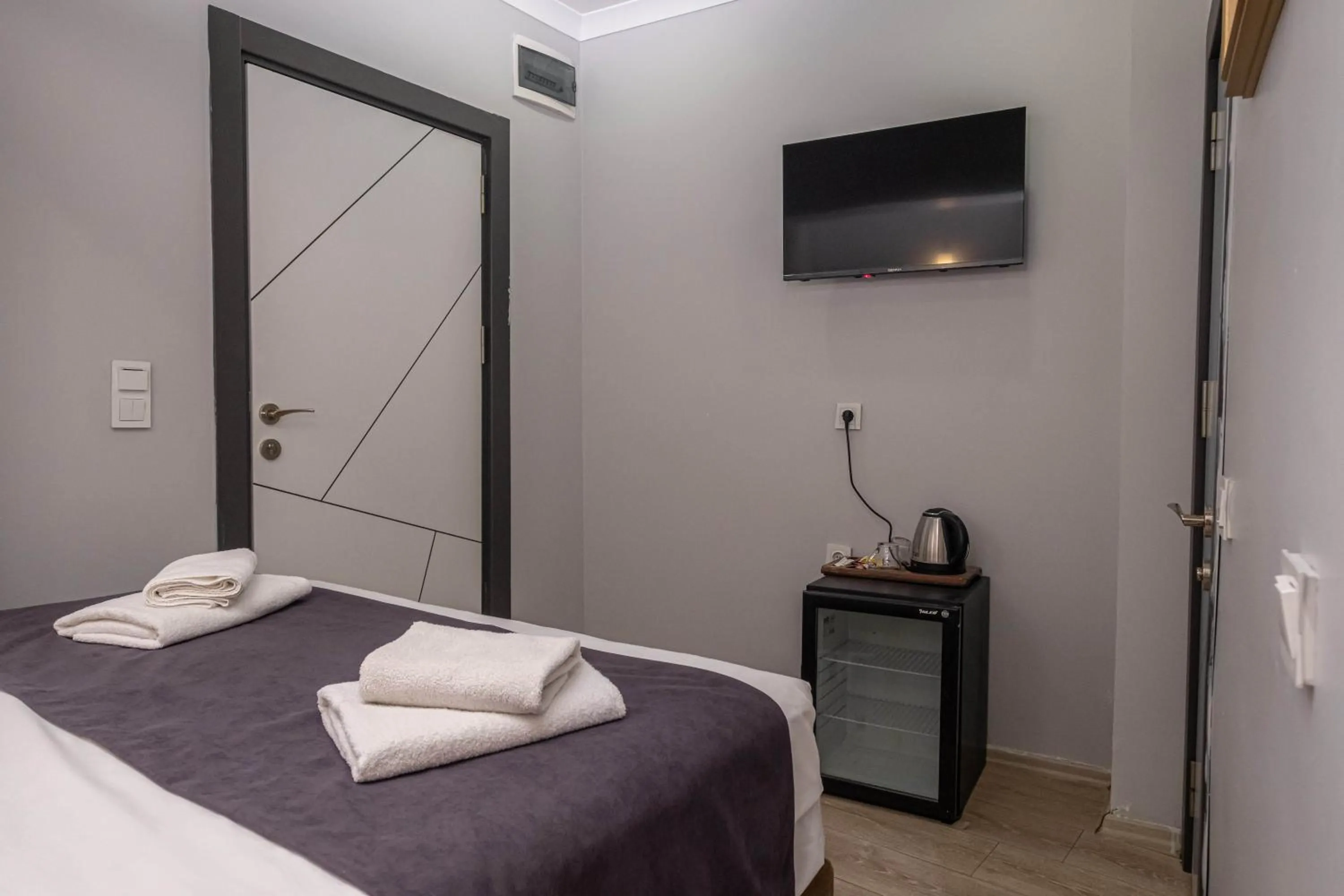 Bed in Family Istanbul Hotel