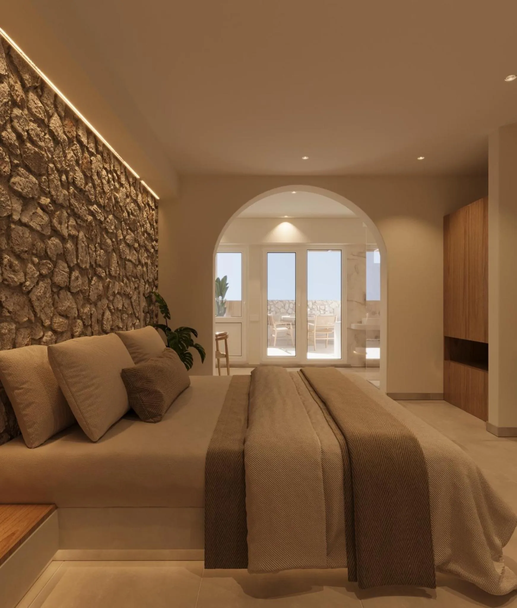 Photo of the whole room in Tinas Plus Hotel