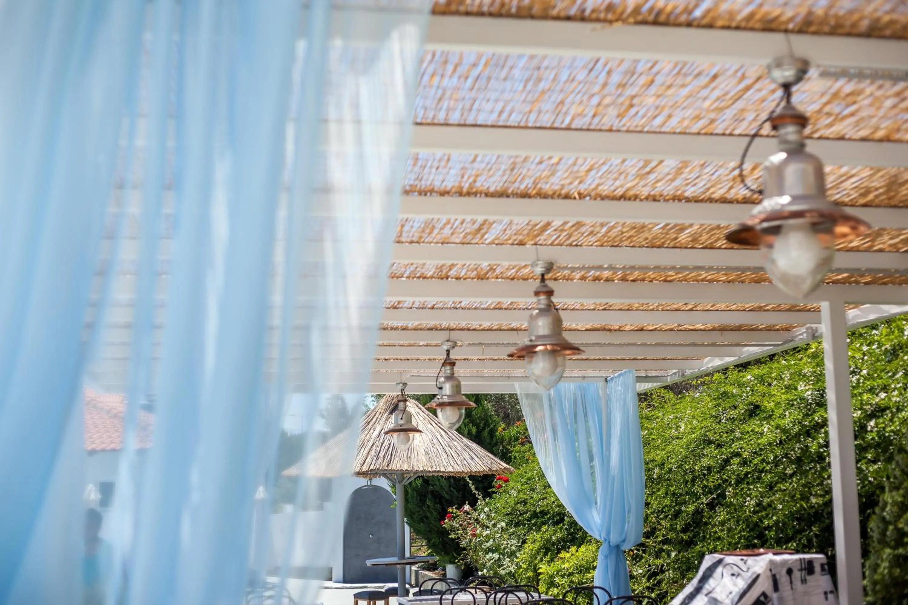 Garden in Tinas Plus Hotel