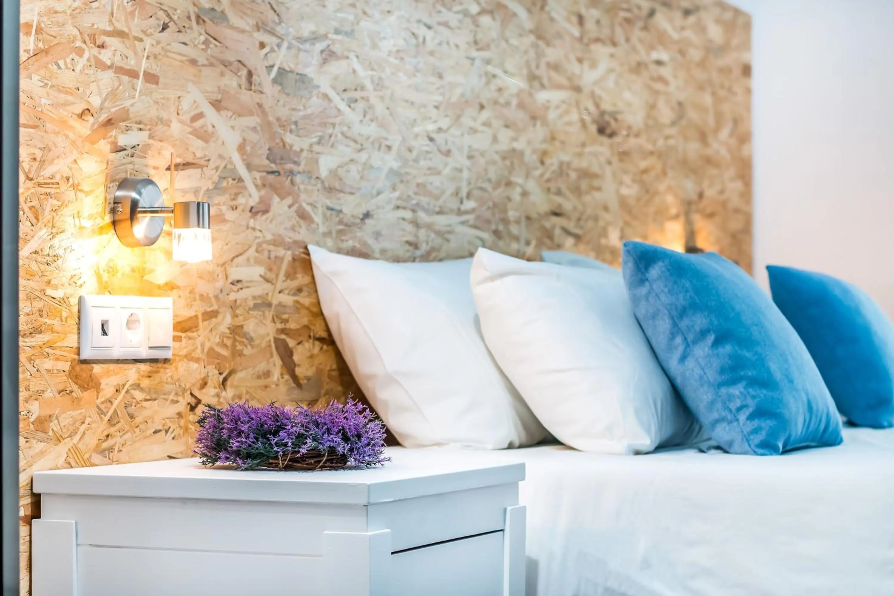 Decorative detail in Tinas Plus Hotel