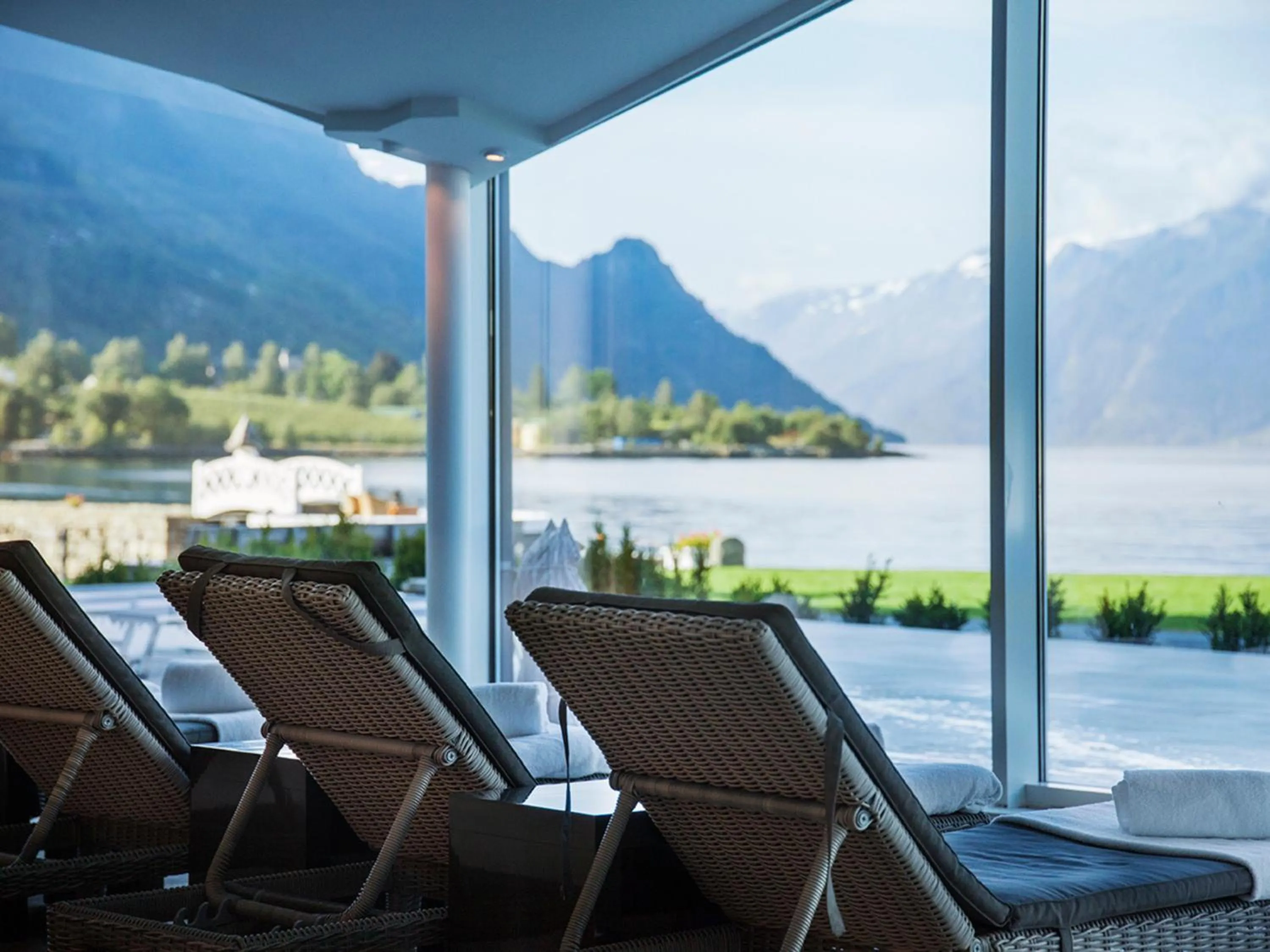 Spa and wellness centre/facilities in Hotel Ullensvang